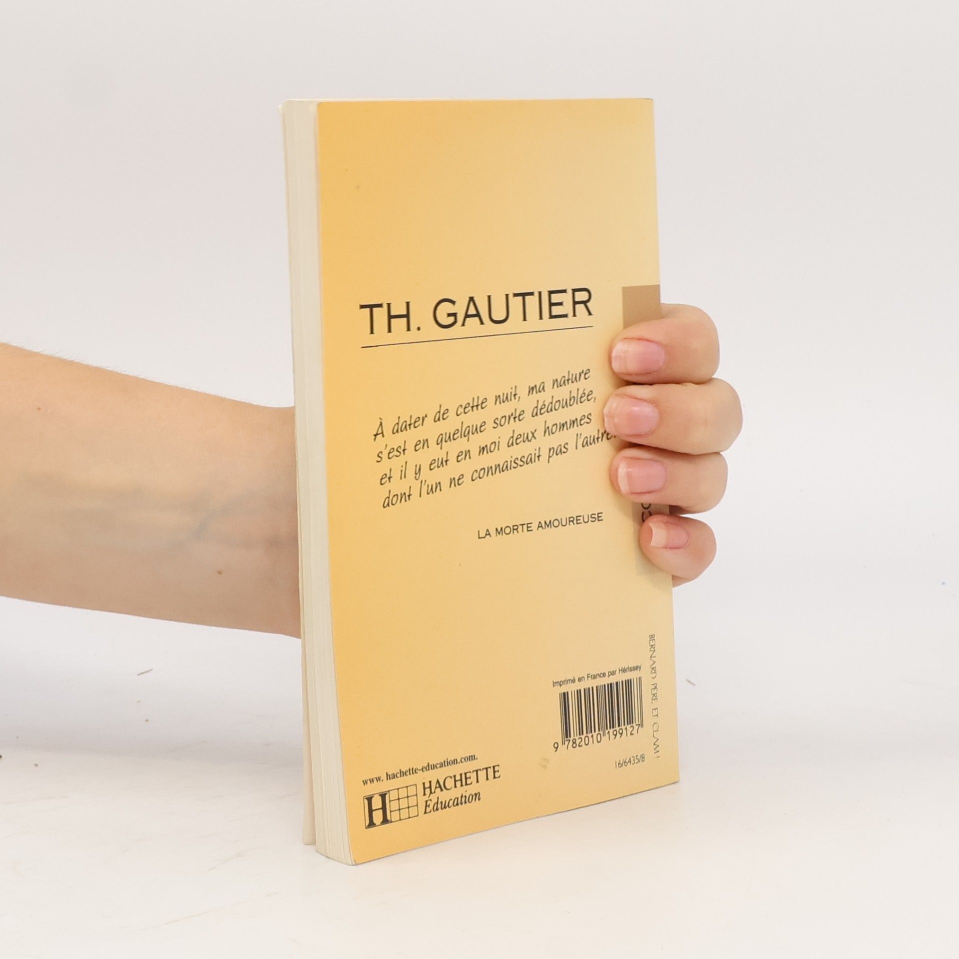 Théophile Gautier Contes fantastiques, élève - Texte intégral