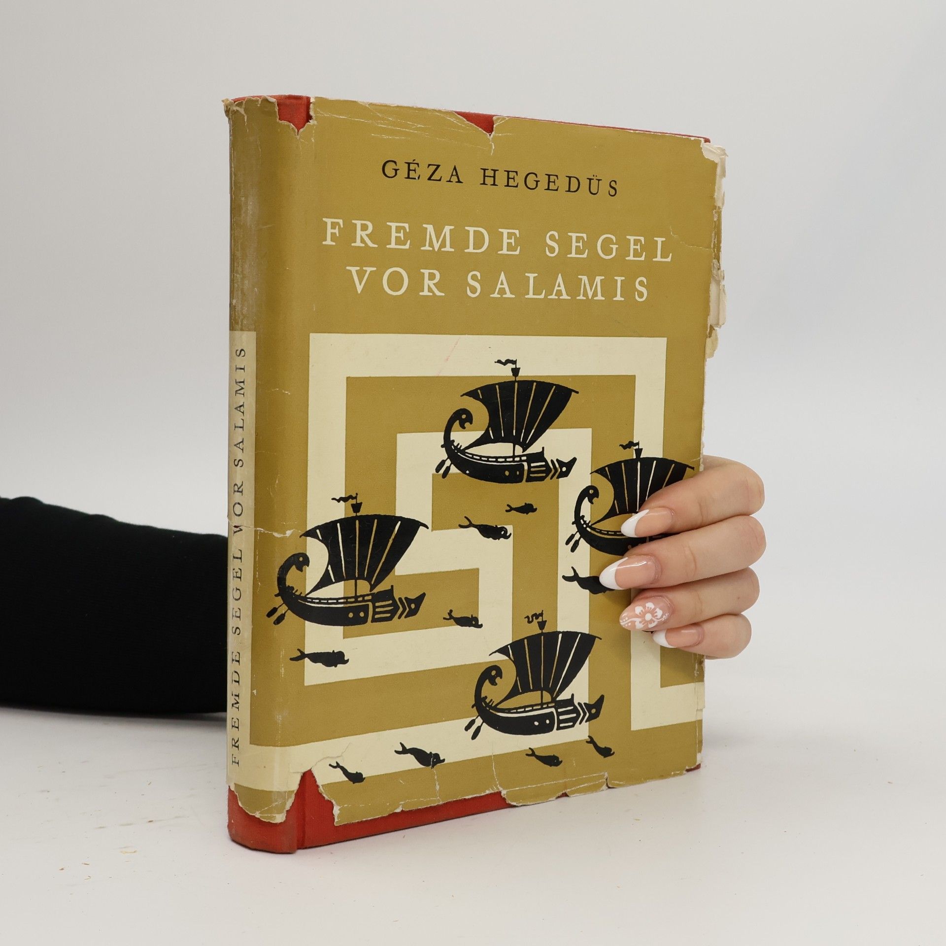 Géza Hegedüs Fremde Segel vor Salamis