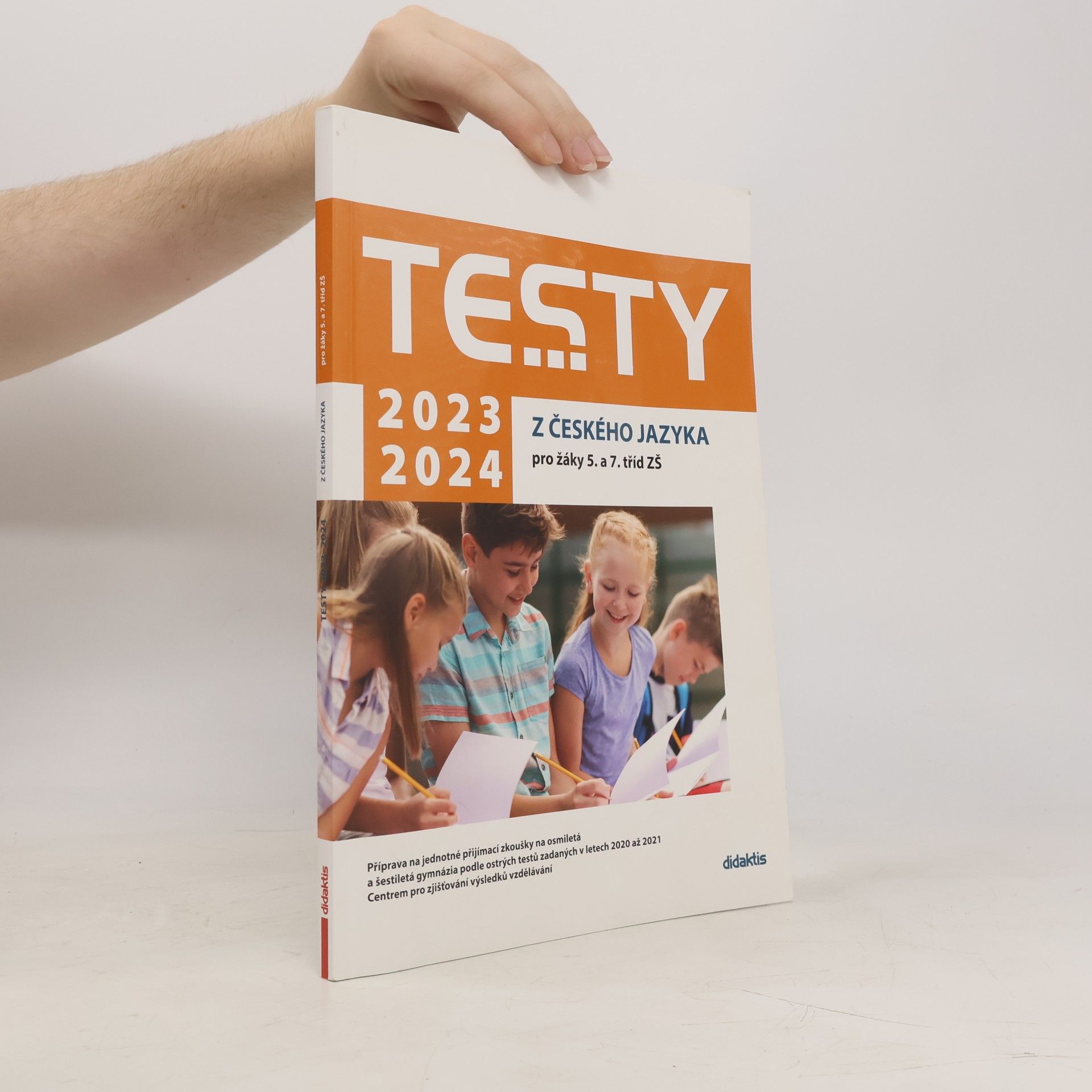 Autorenkollektiv Testy 2023-2024 z českého jazyka pro žáky 5. a 7. tříd ZŠ