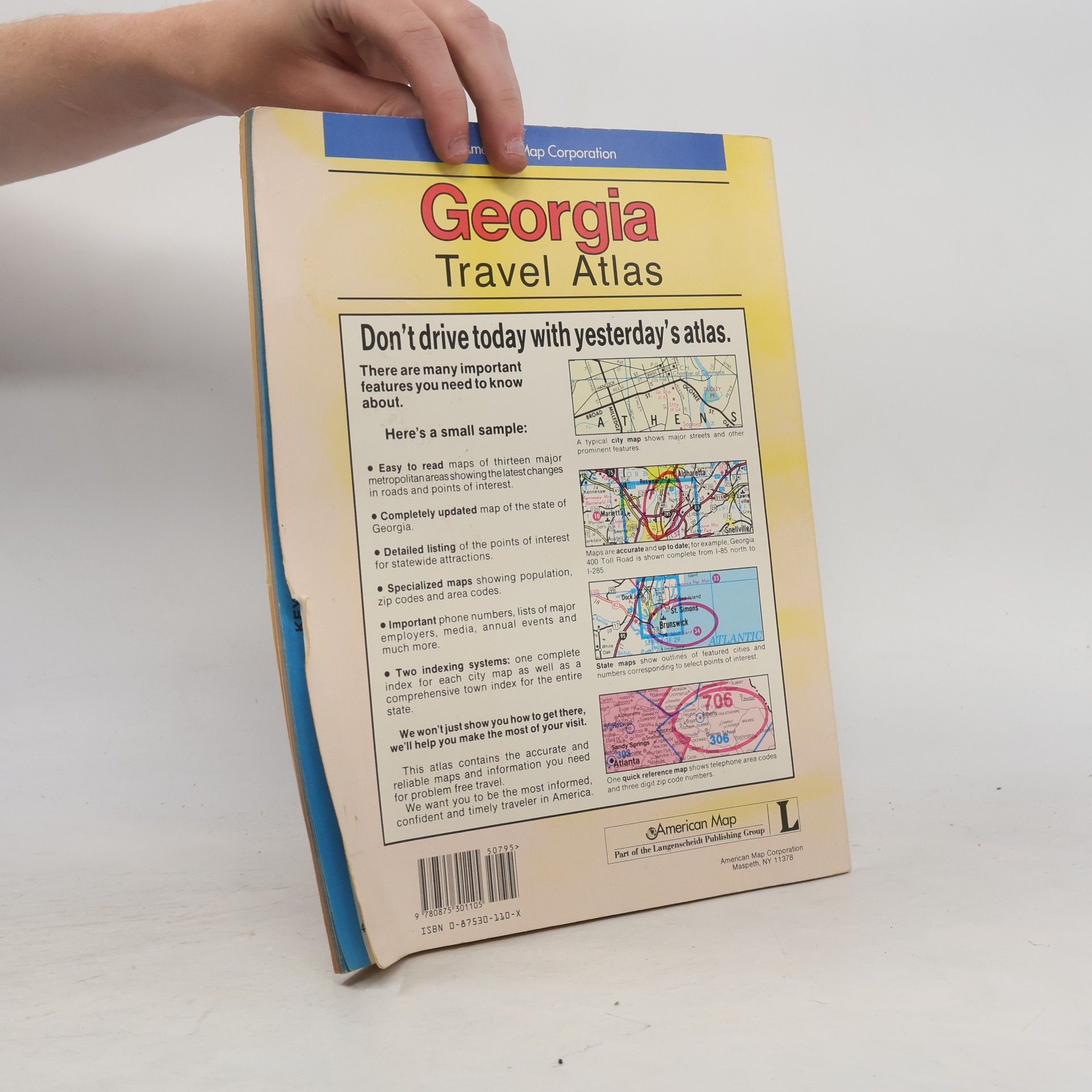 American Map Corporation Georgia Travel Atlas