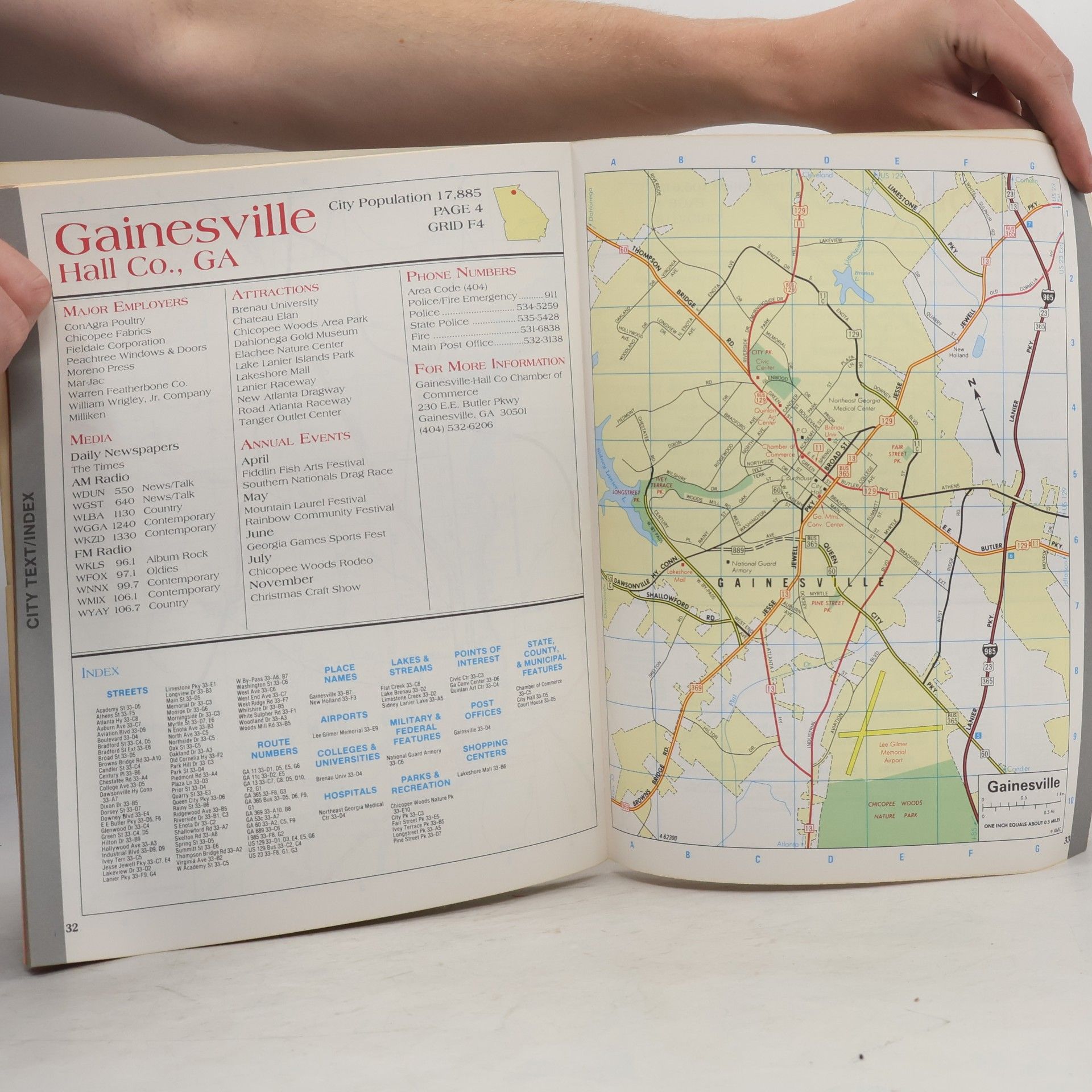 American Map Corporation Georgia Travel Atlas