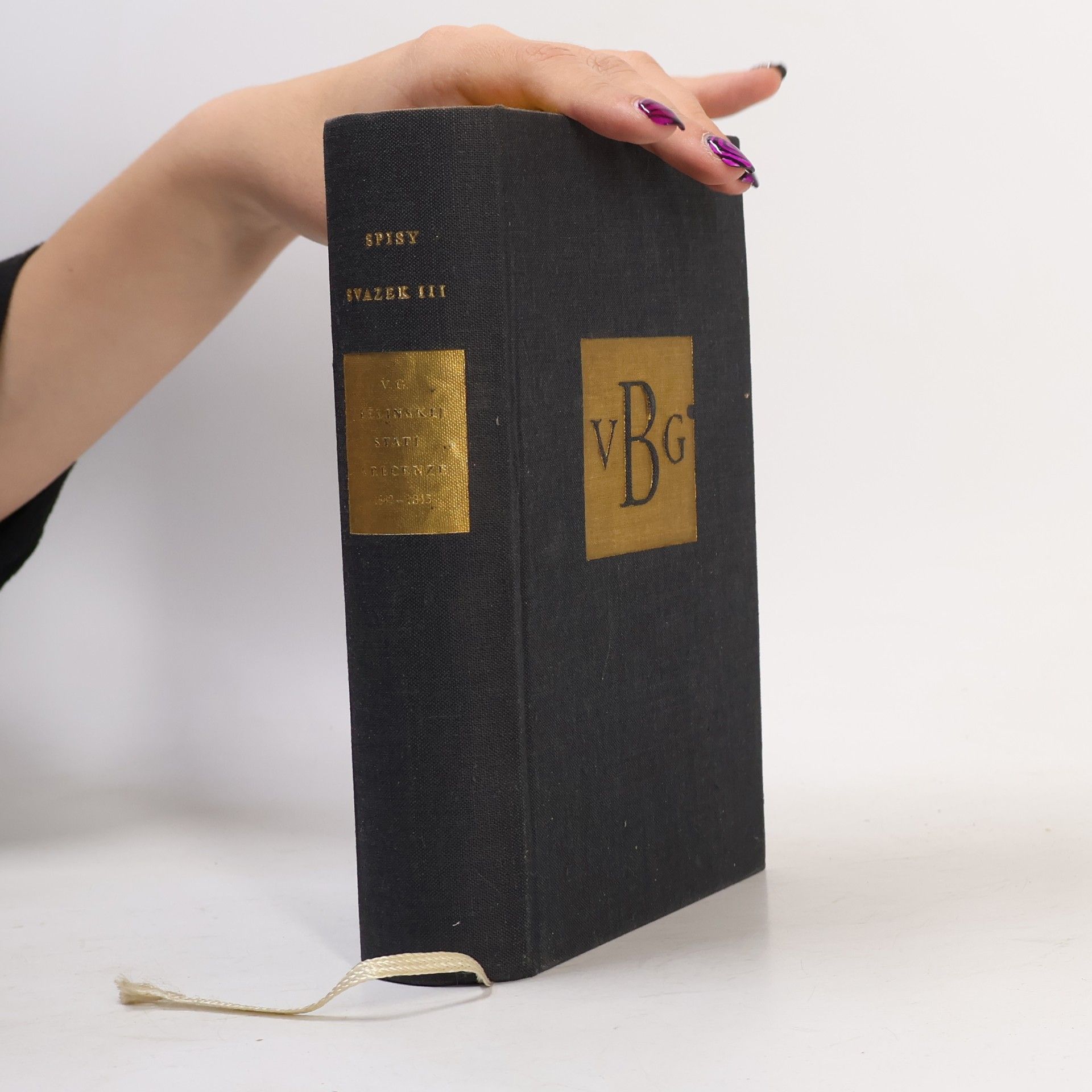 Spisy III. Literární stati a recenze 1834–1835