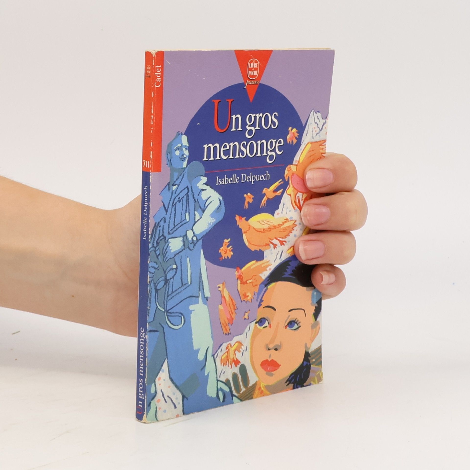 Isabelle Delpuech Livre de Poche Jeunesse: Un gros mensonge