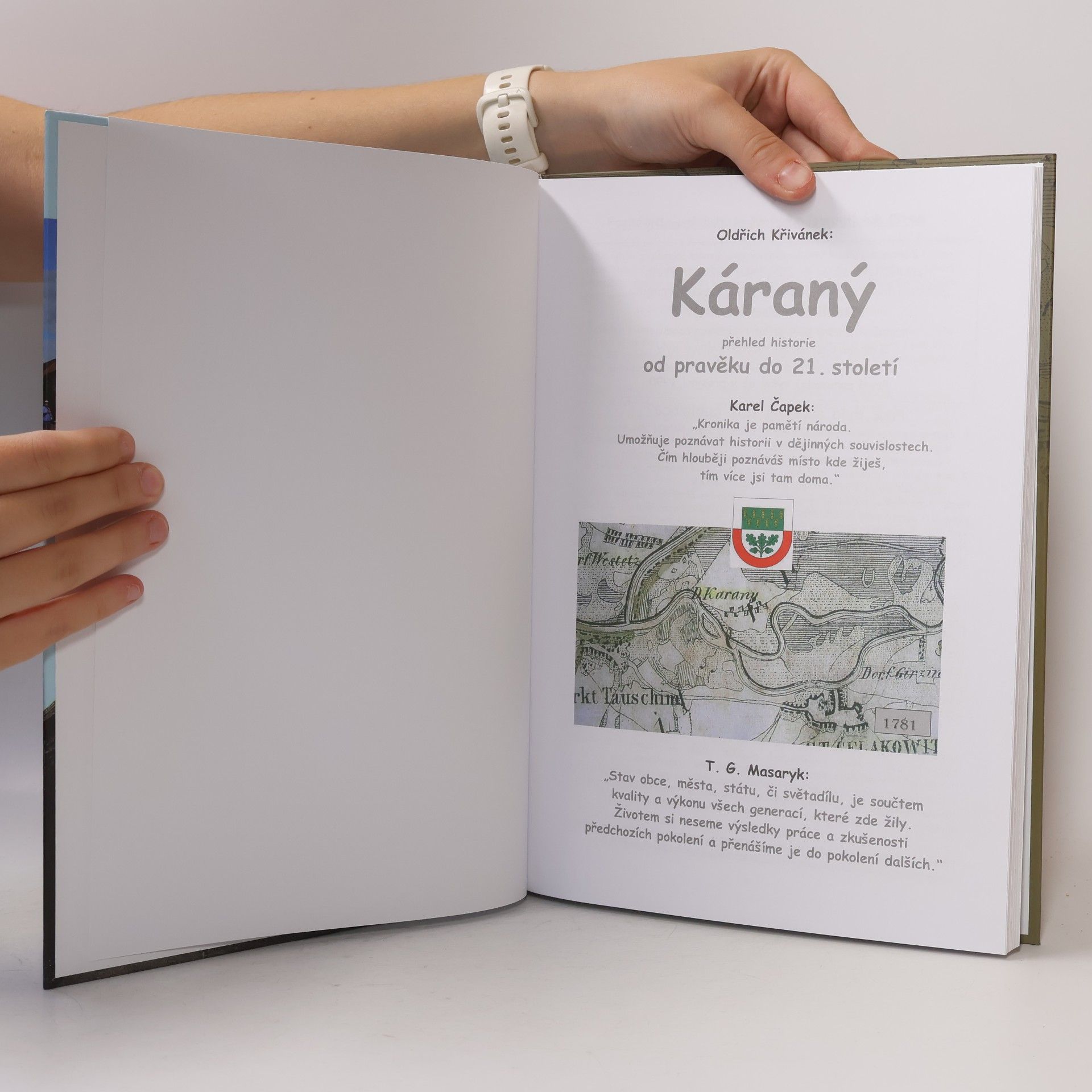 Oldřich Křivánek Káraný : přehled historie od pravěku do 21. století
