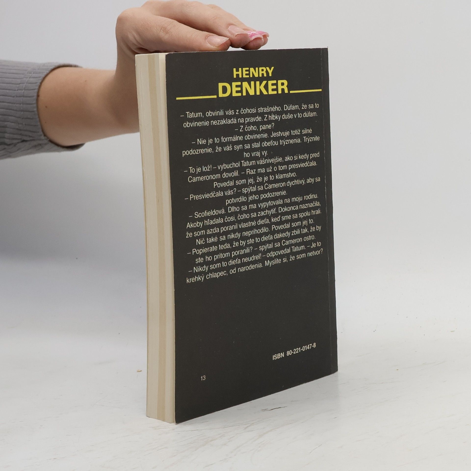 Henry Denker Diagnóza doktorky Scofieldovej