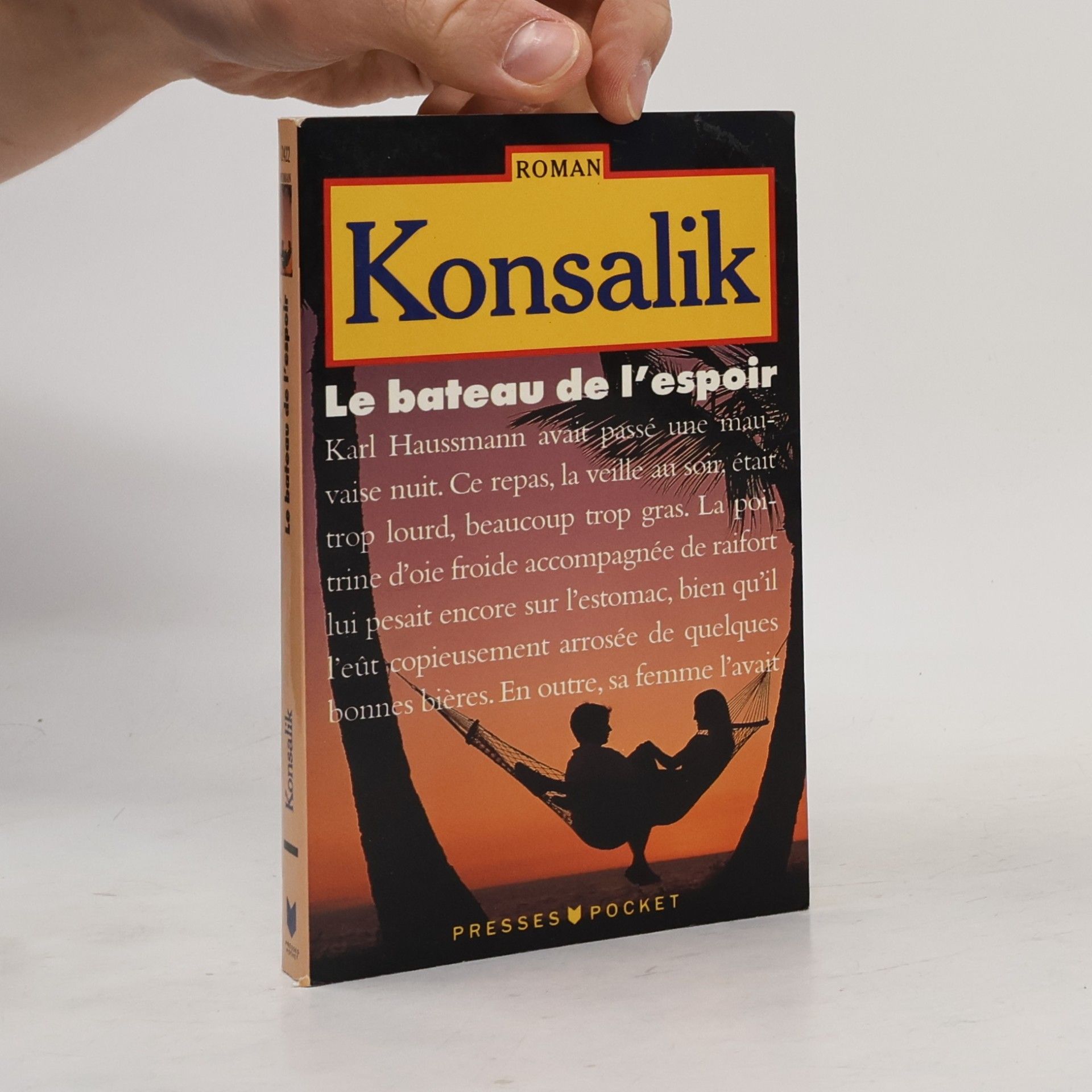 Heinz Günther Konsalik Le bateau de l'espoir
