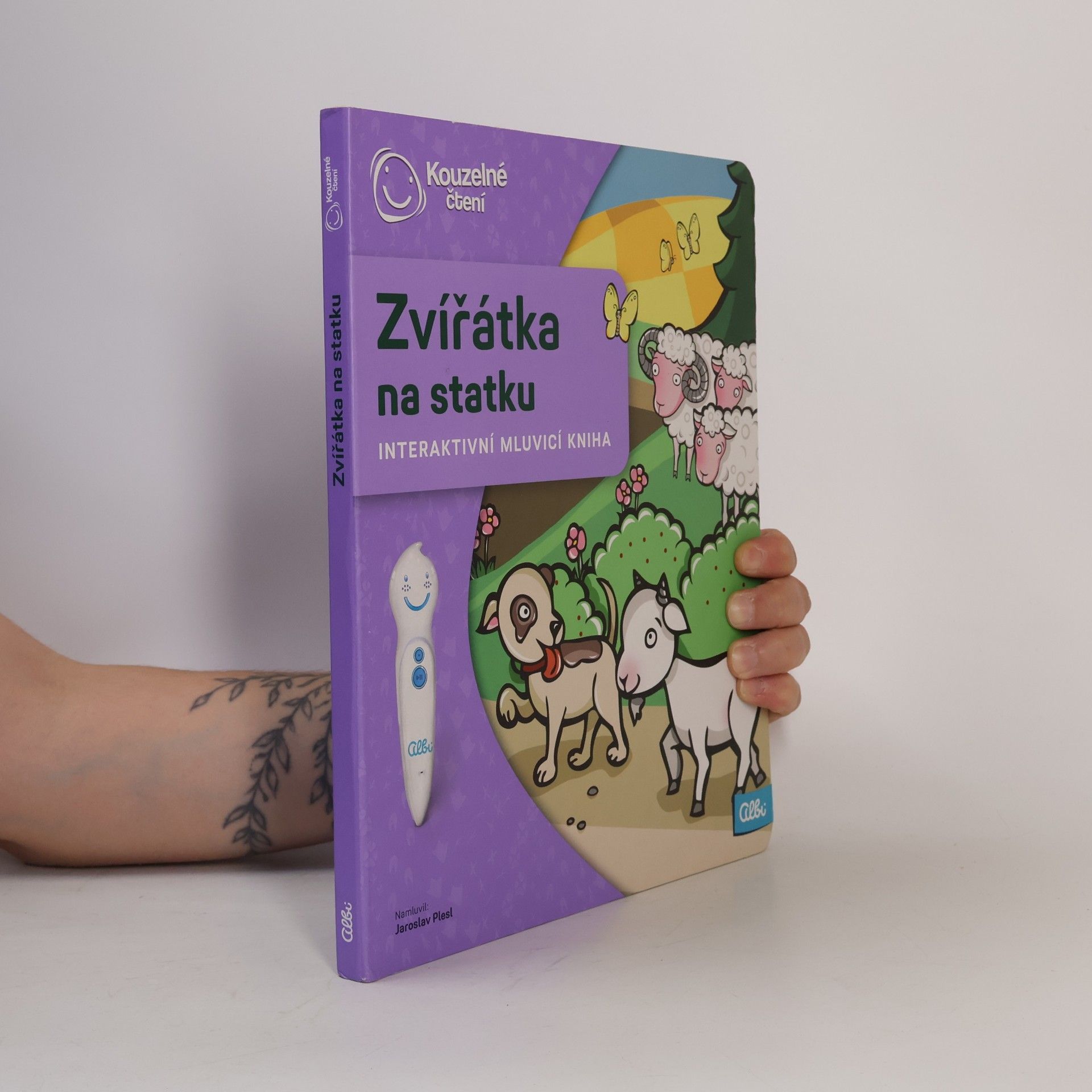 Lucie Krystlíková Zvířátka na statku. Interaktivní mluvící kniha