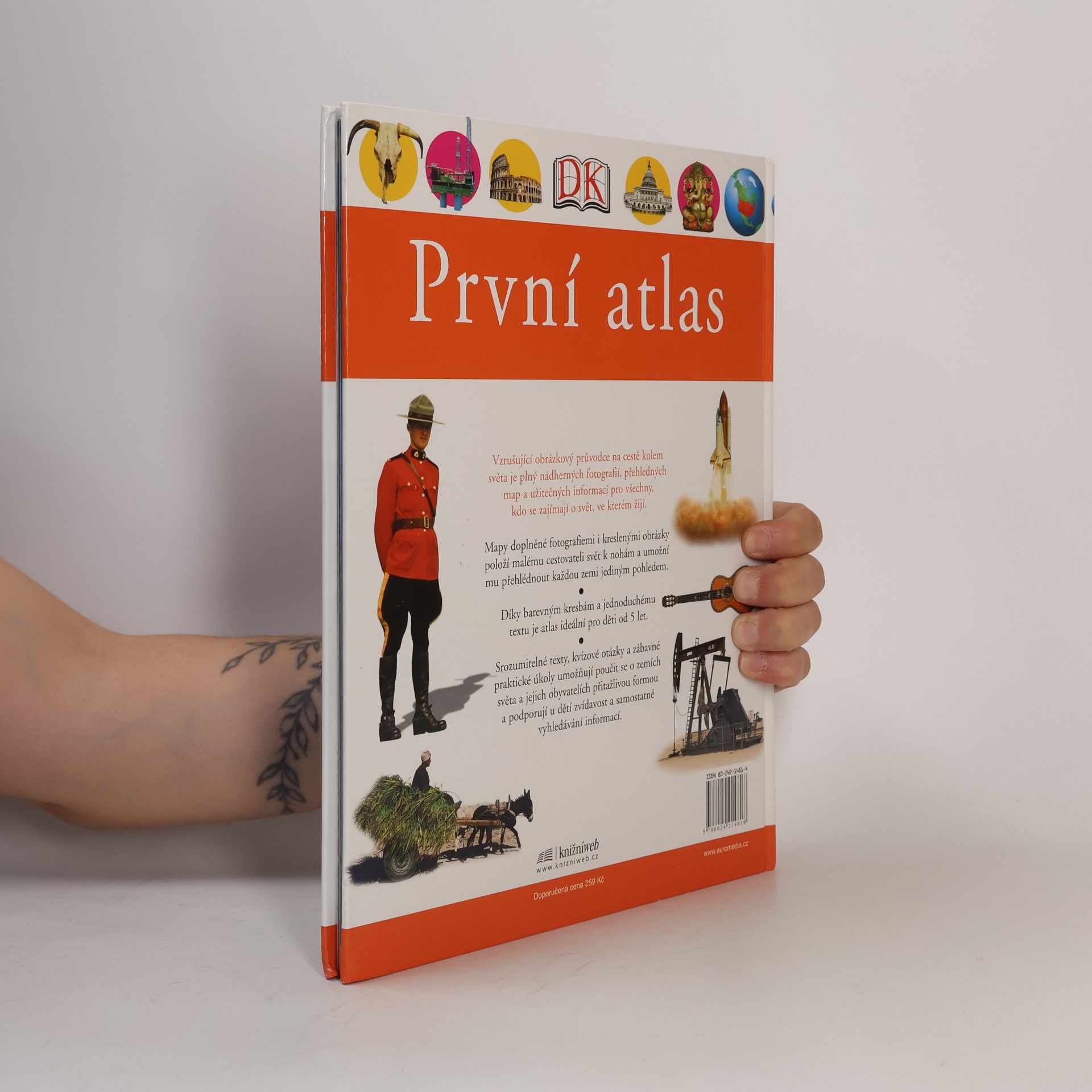 Various authors První atlas. Dětský obrázkový atlas zemí celého světa