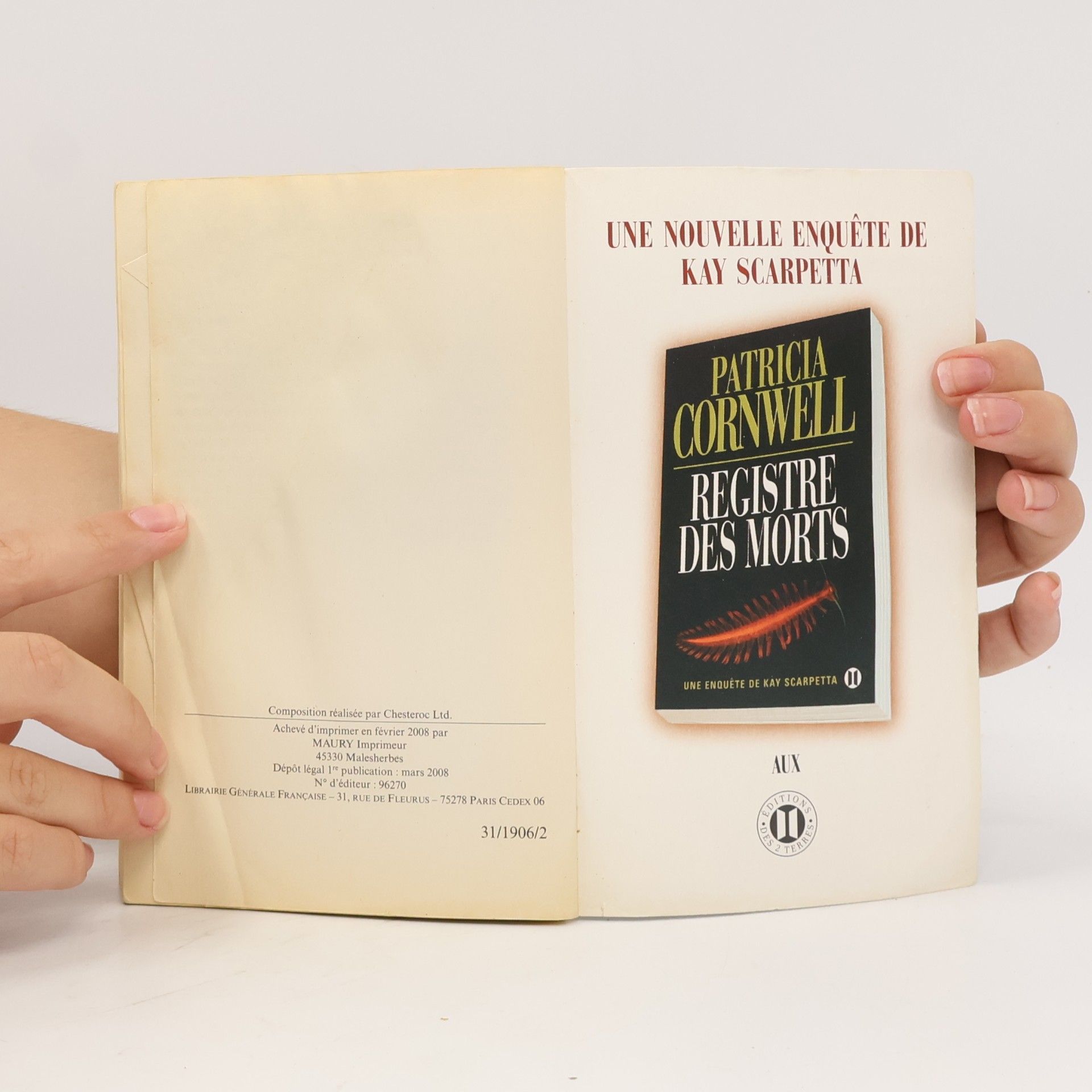 Patricia Cornwell Sans raison