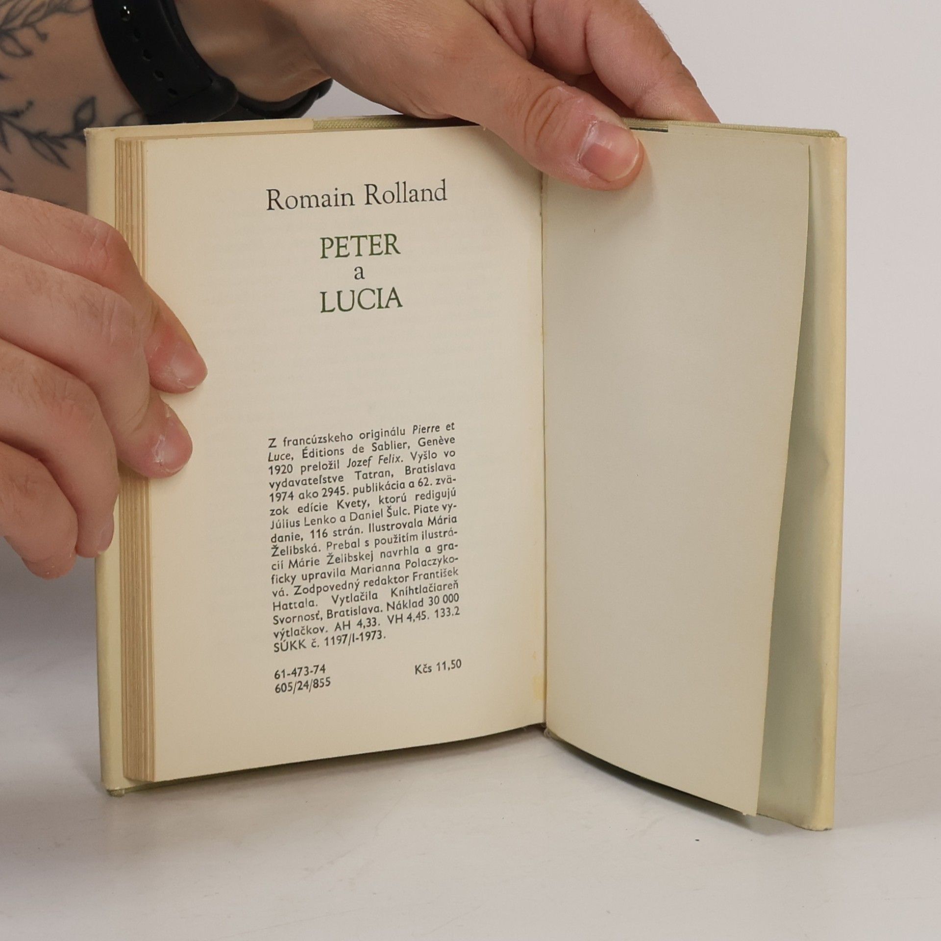 Romain Rolland Peter a Lucia