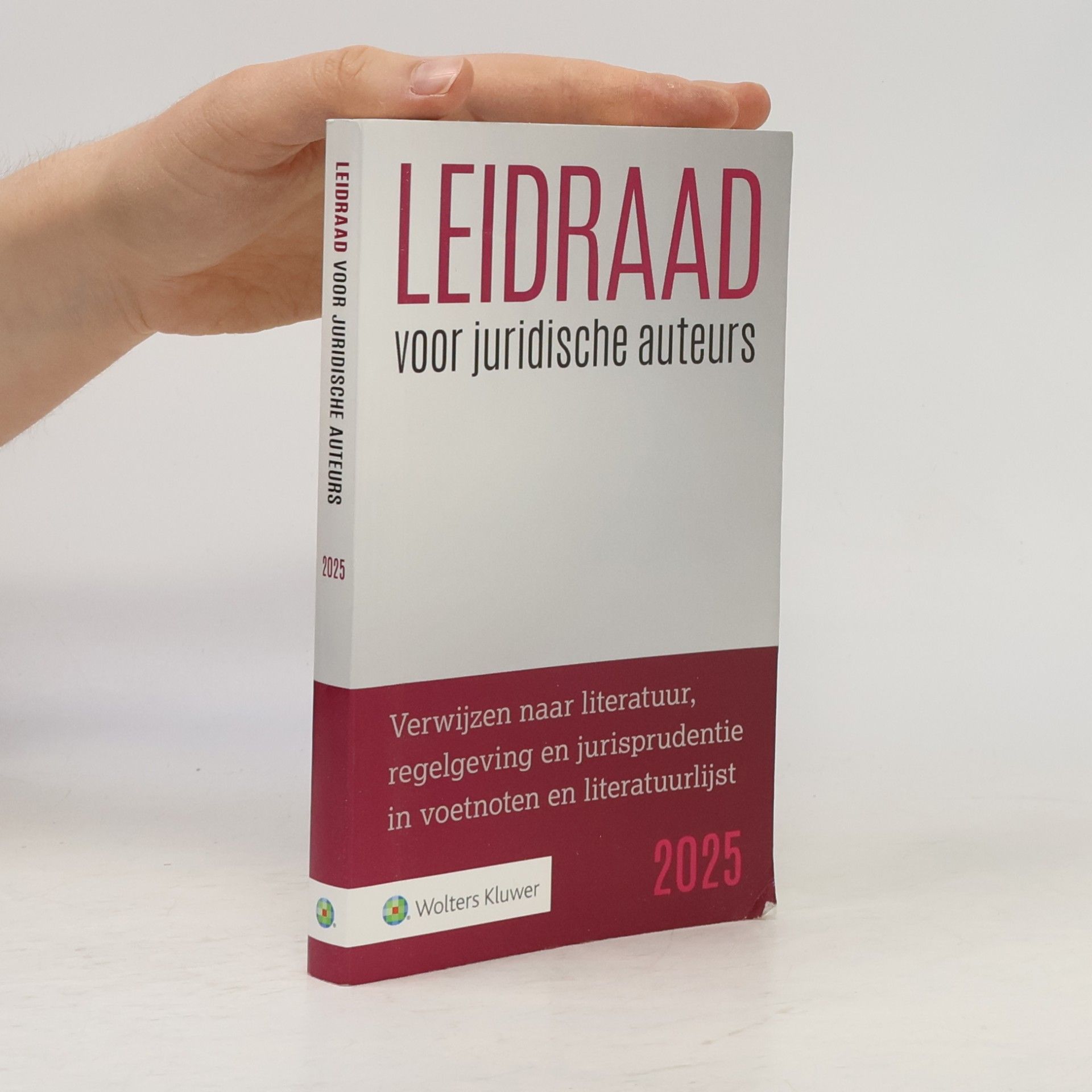 Kolektiv autorů Leidraad voor juridische auteurs