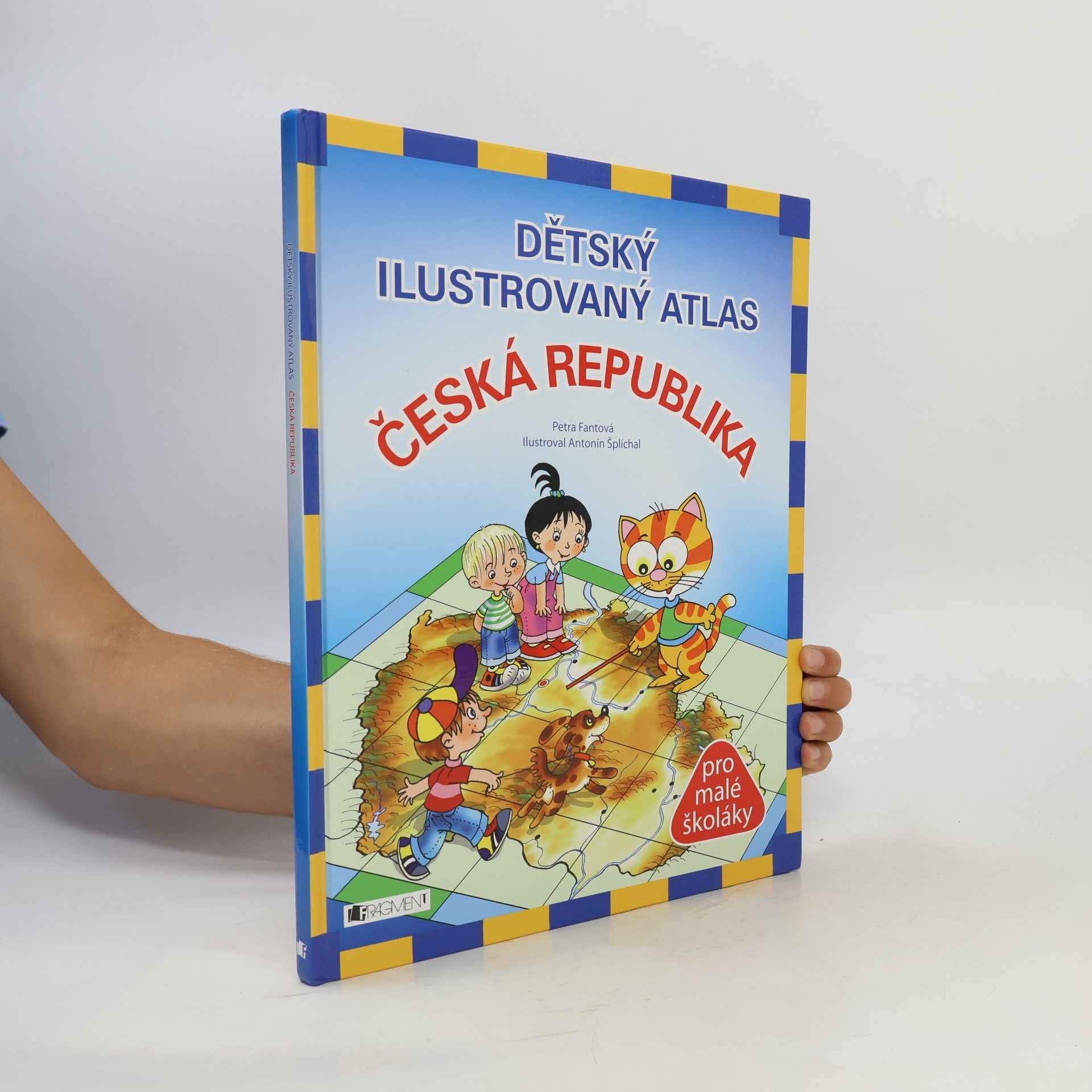 Pláničková Fantová Petra Dětský ilustrovaný atlas Česká republika