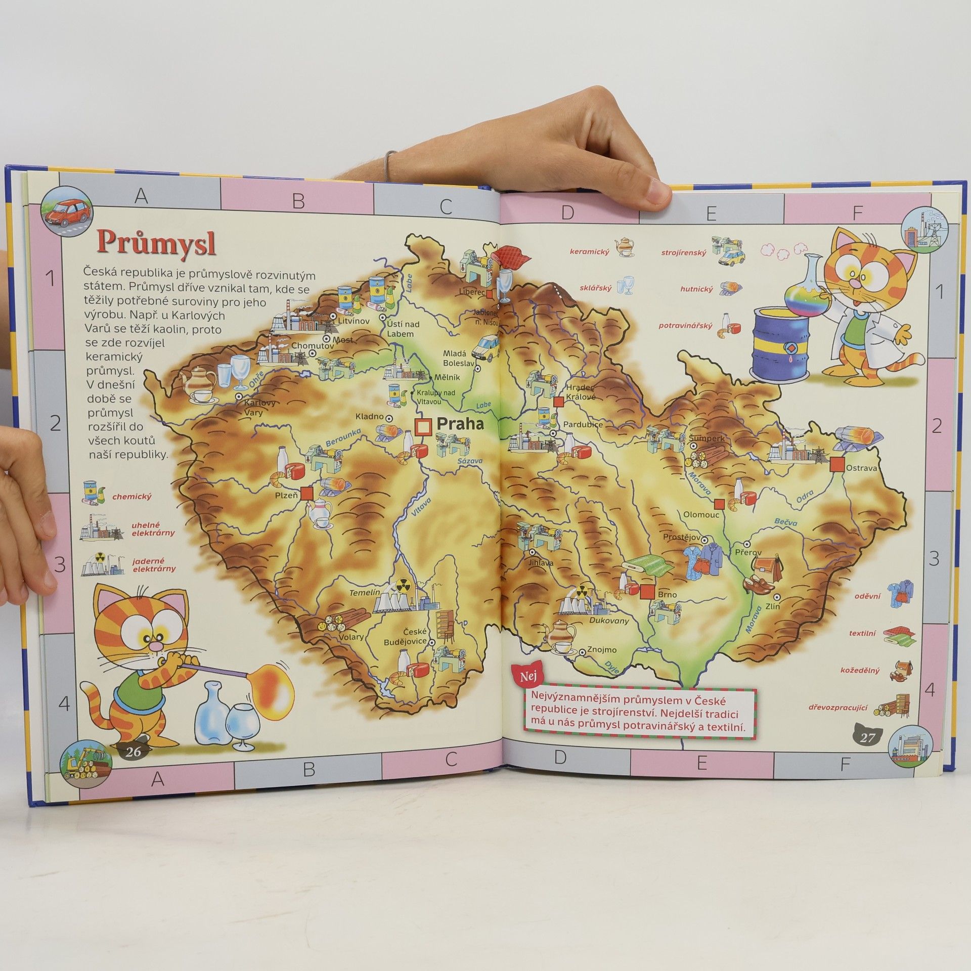 Antonín Šplíchal Dětský ilustrovaný atlas Česká republika