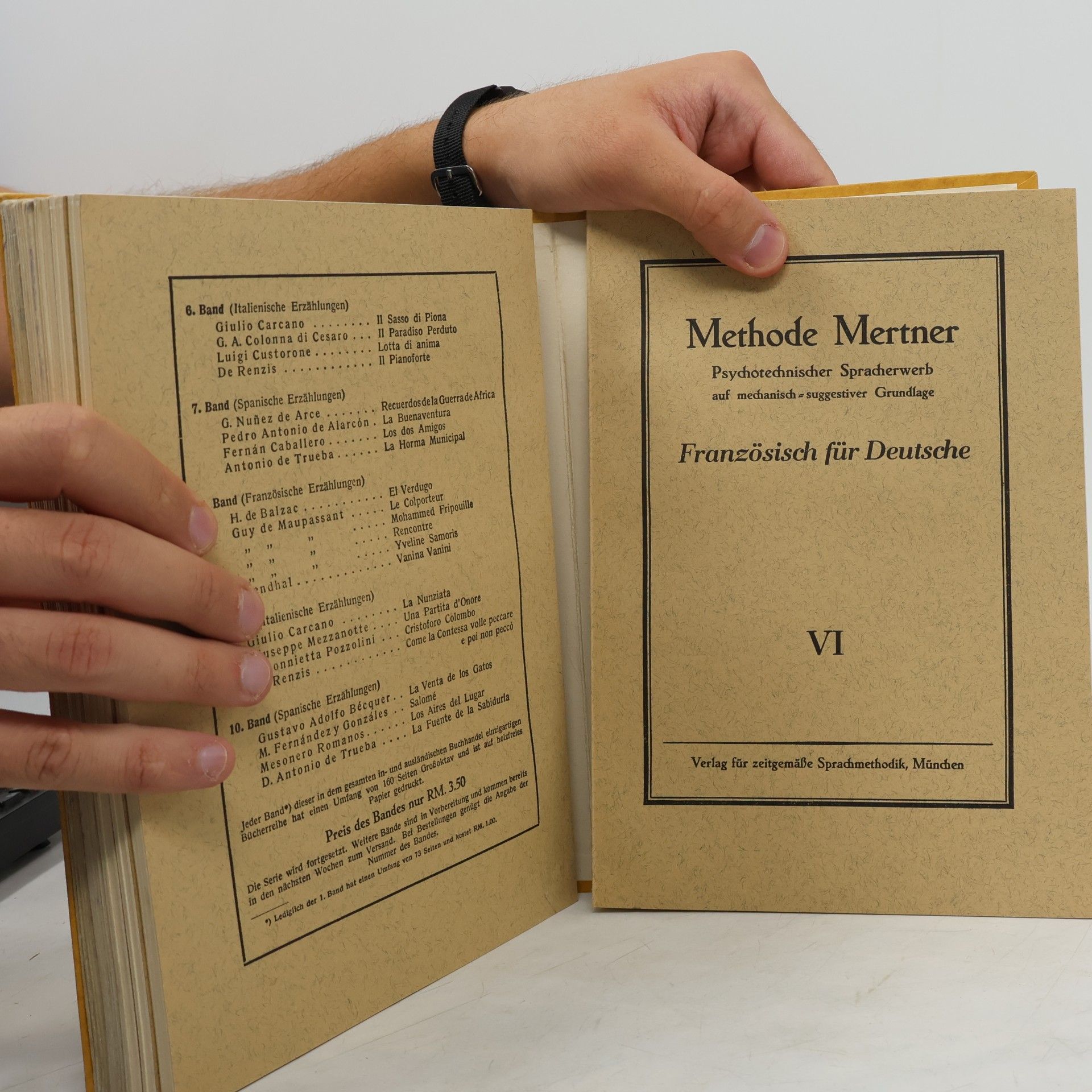 Karl Mueller Methode Mertner. Psychotechnischer Sprachrwerb auf mechanisch-suggestiver Grundlage