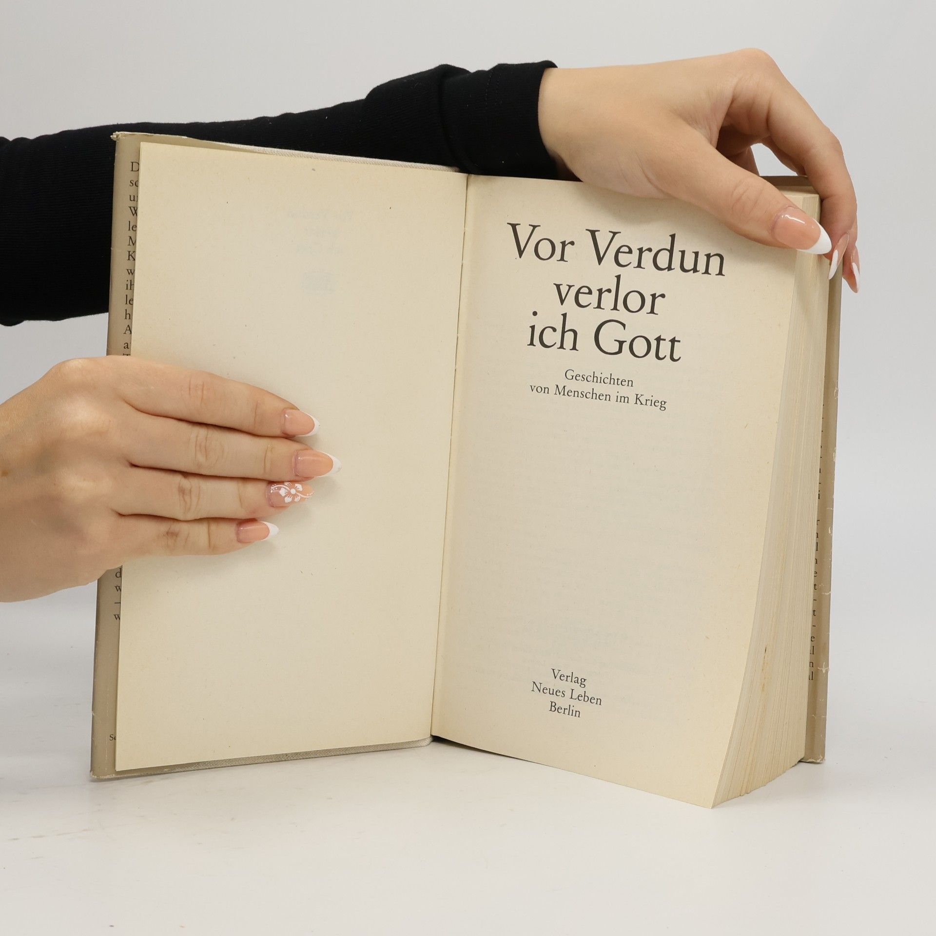 Hermann Gätje Vor Verdun verlor ich Gott