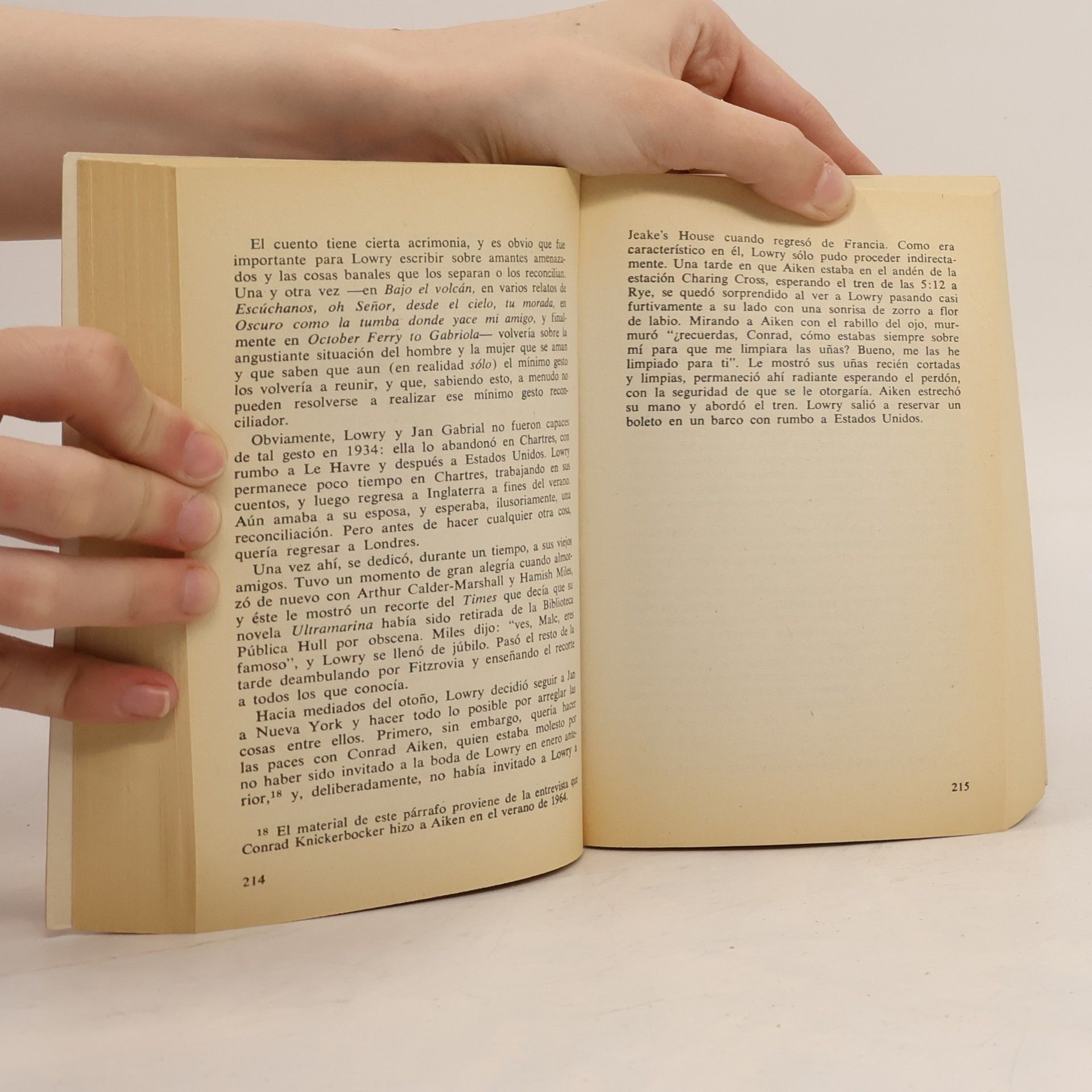Douglas Michael Day Malcolm Lowry