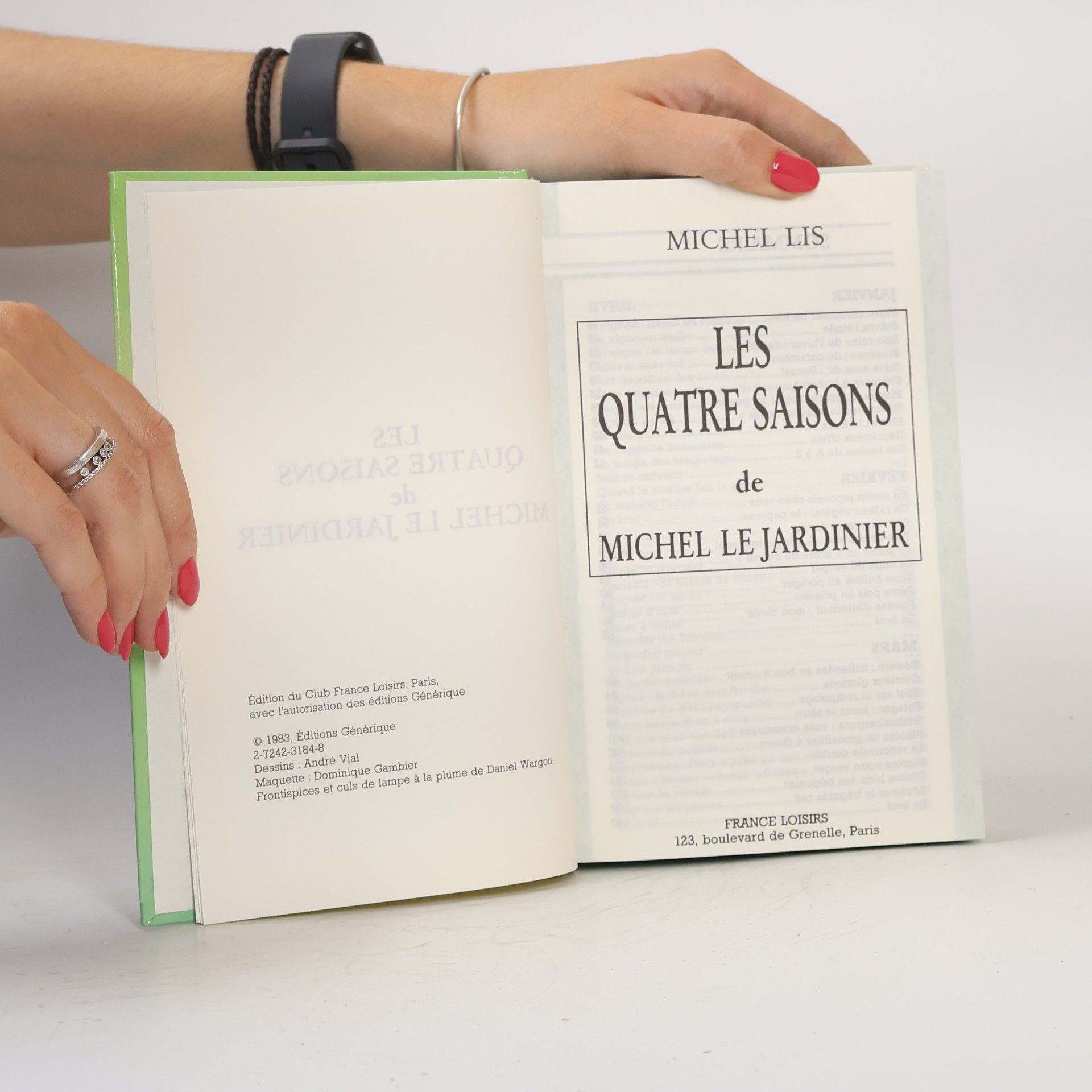 Michel Lis Les quatre saisons de Michel le jardinier