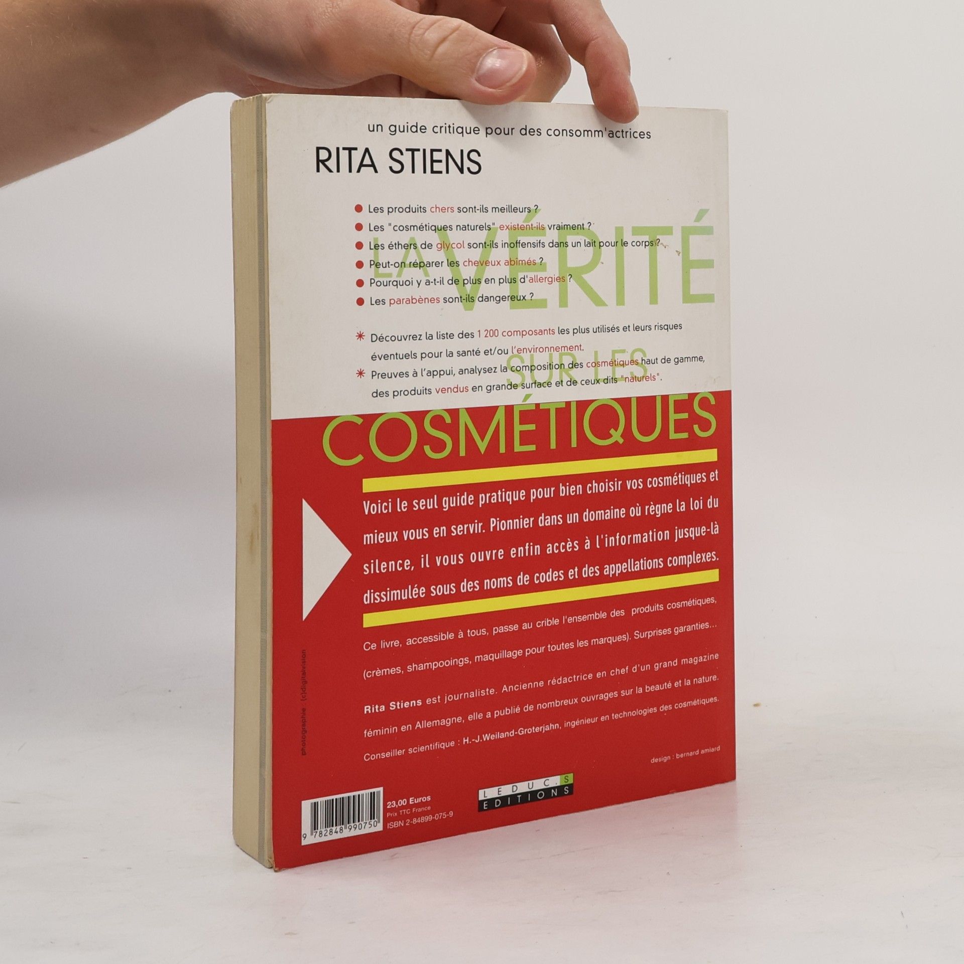 Rita Stiens La vérité sur les cosmétiques