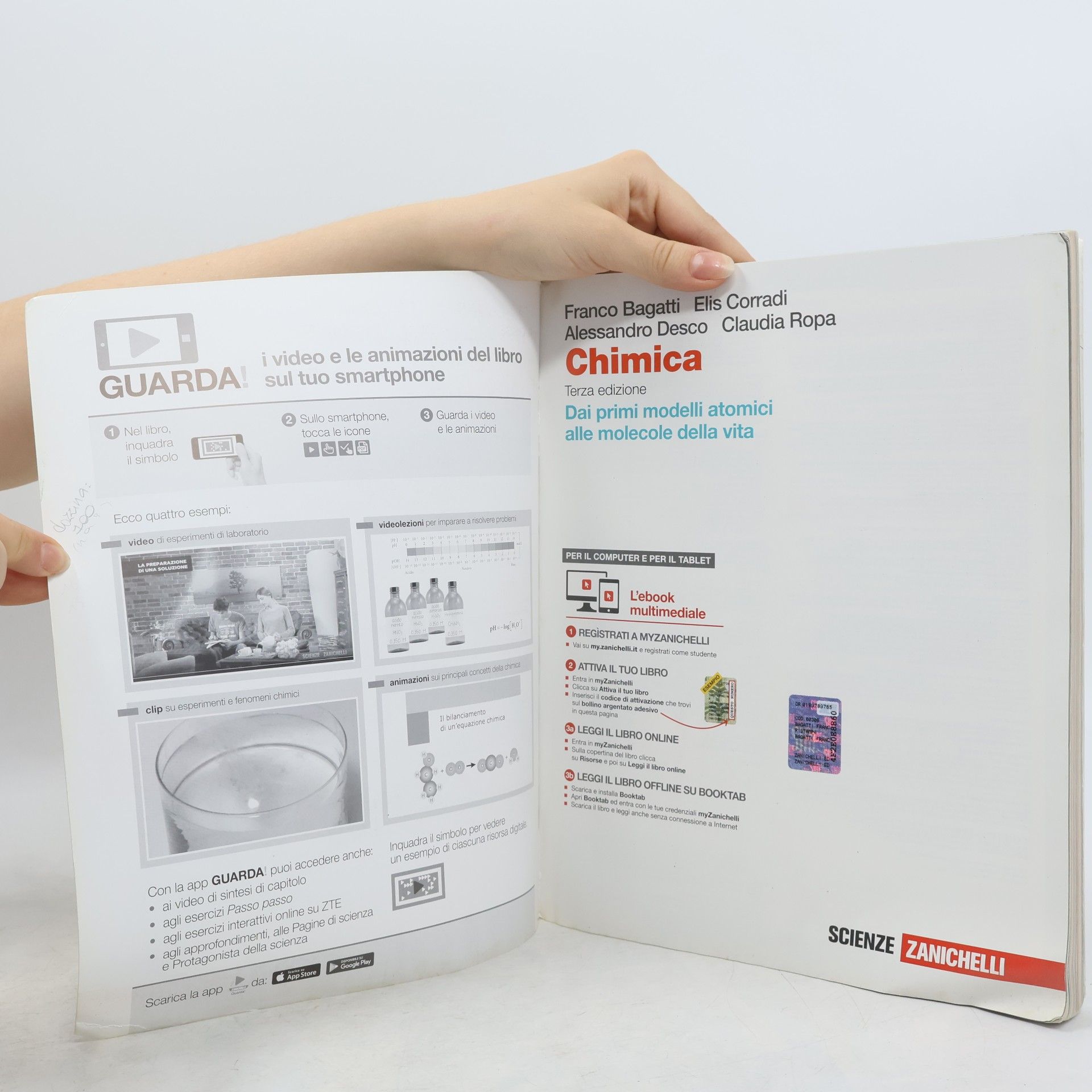 Franco Bagatti Chimica. Dai primi modelli atomici alle molecole della vita. Per le scuole superiori. Con e-book. Con espansione online - Terza edizione