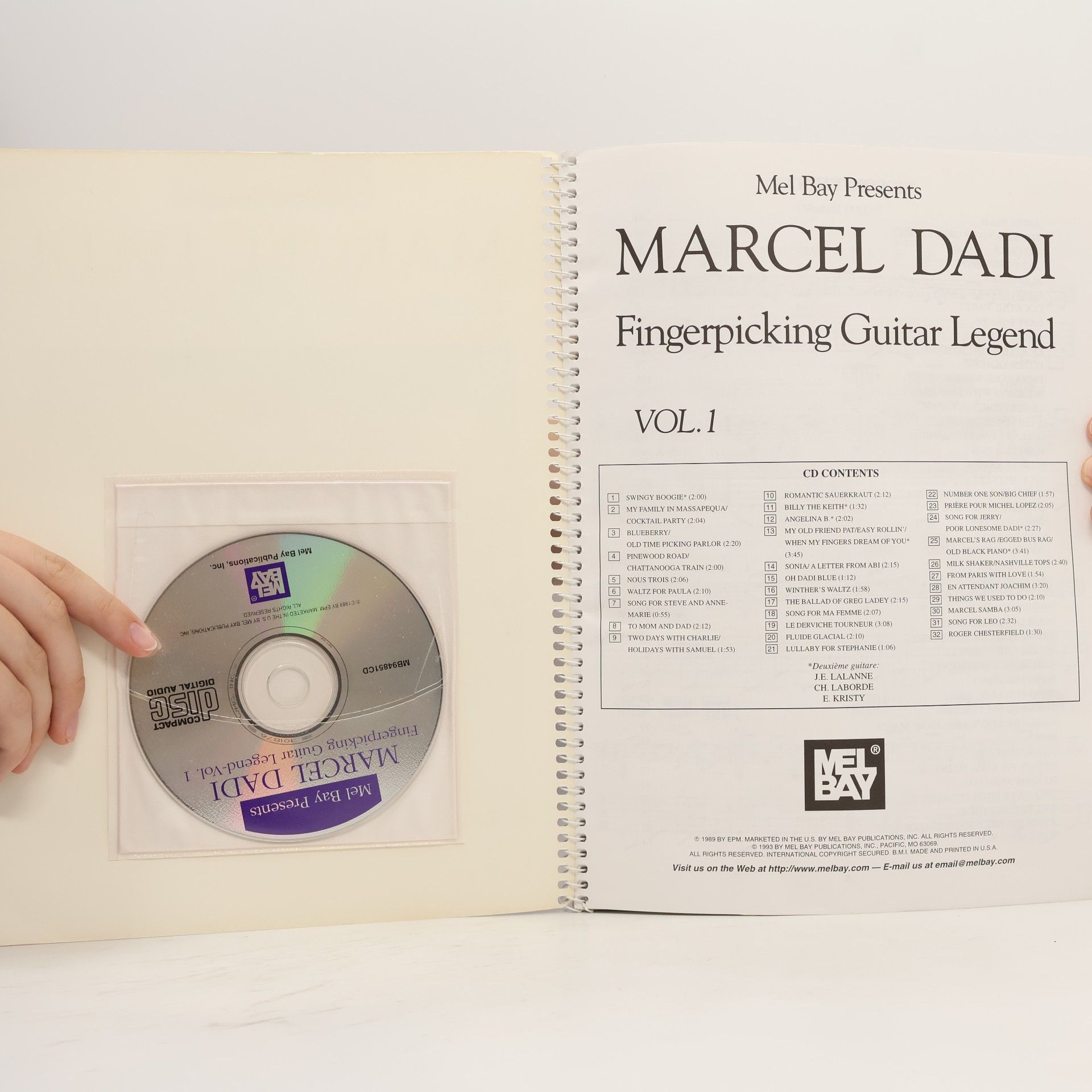 Marcel Dadi Fingerpicking Guitar Legend