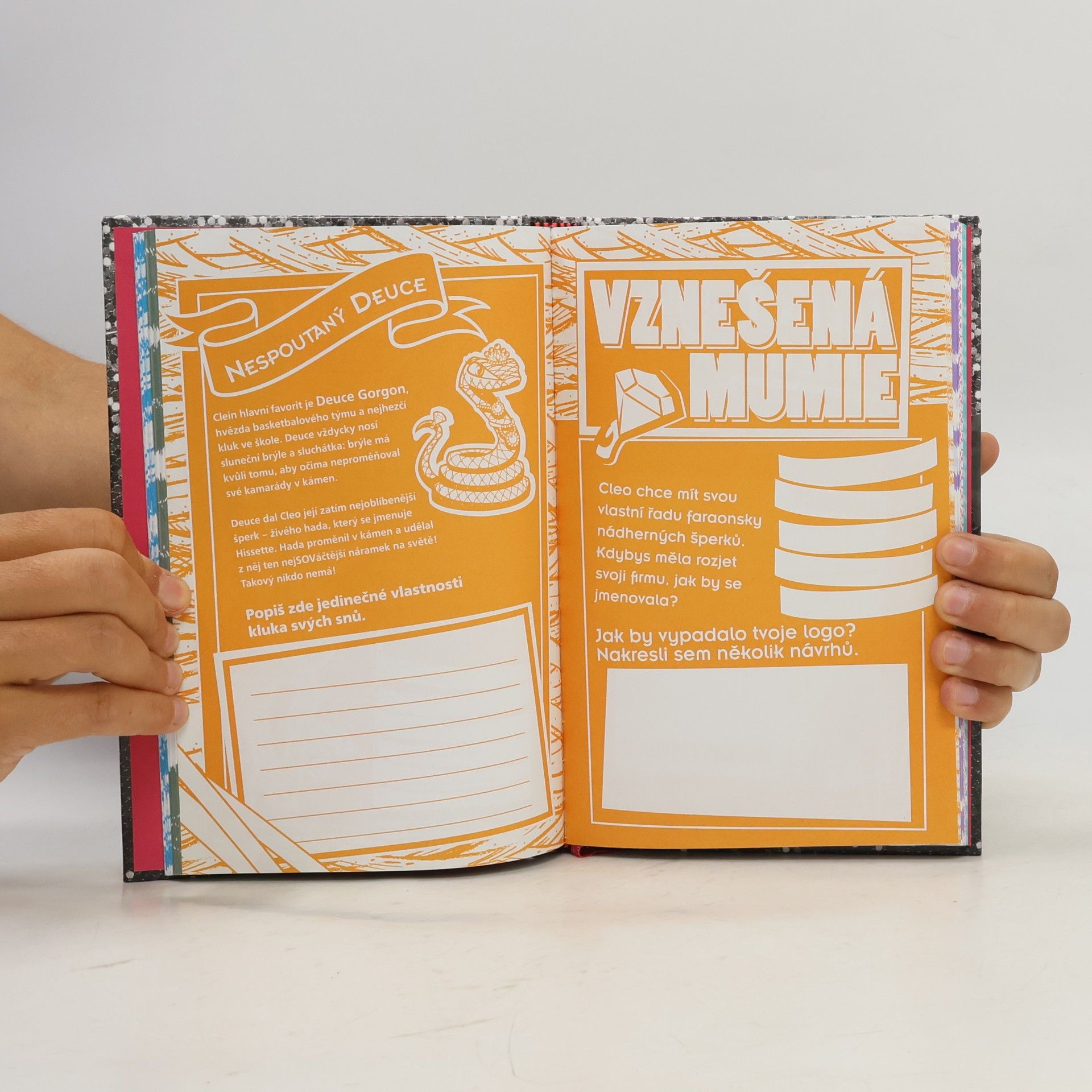 Linda Bartošková Monster High - krutopřísnej deníček