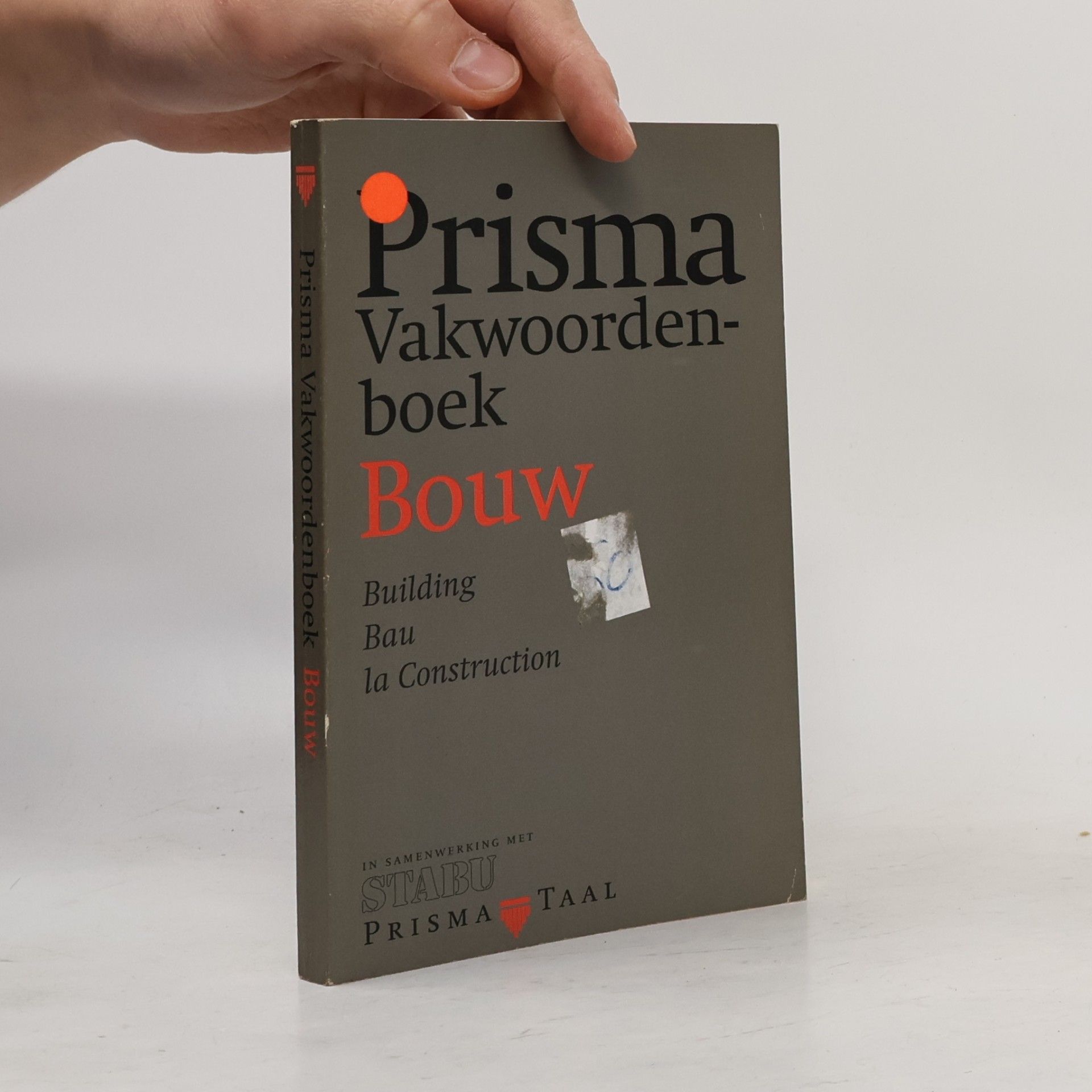 Ellen de Wilde Prisma taal: Prisma vakwoordenboek bouw