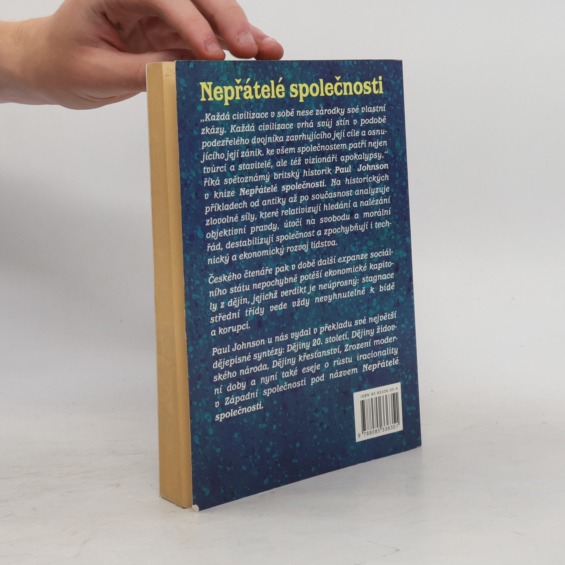 Paul Johnson Nepřátelé společnosti