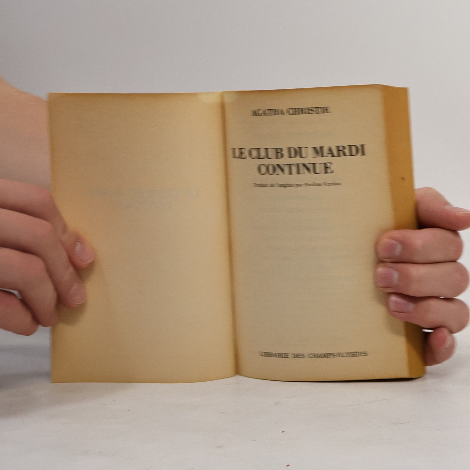 Agatha Christie Club des Masques - 48: Le Club du mardi continue
