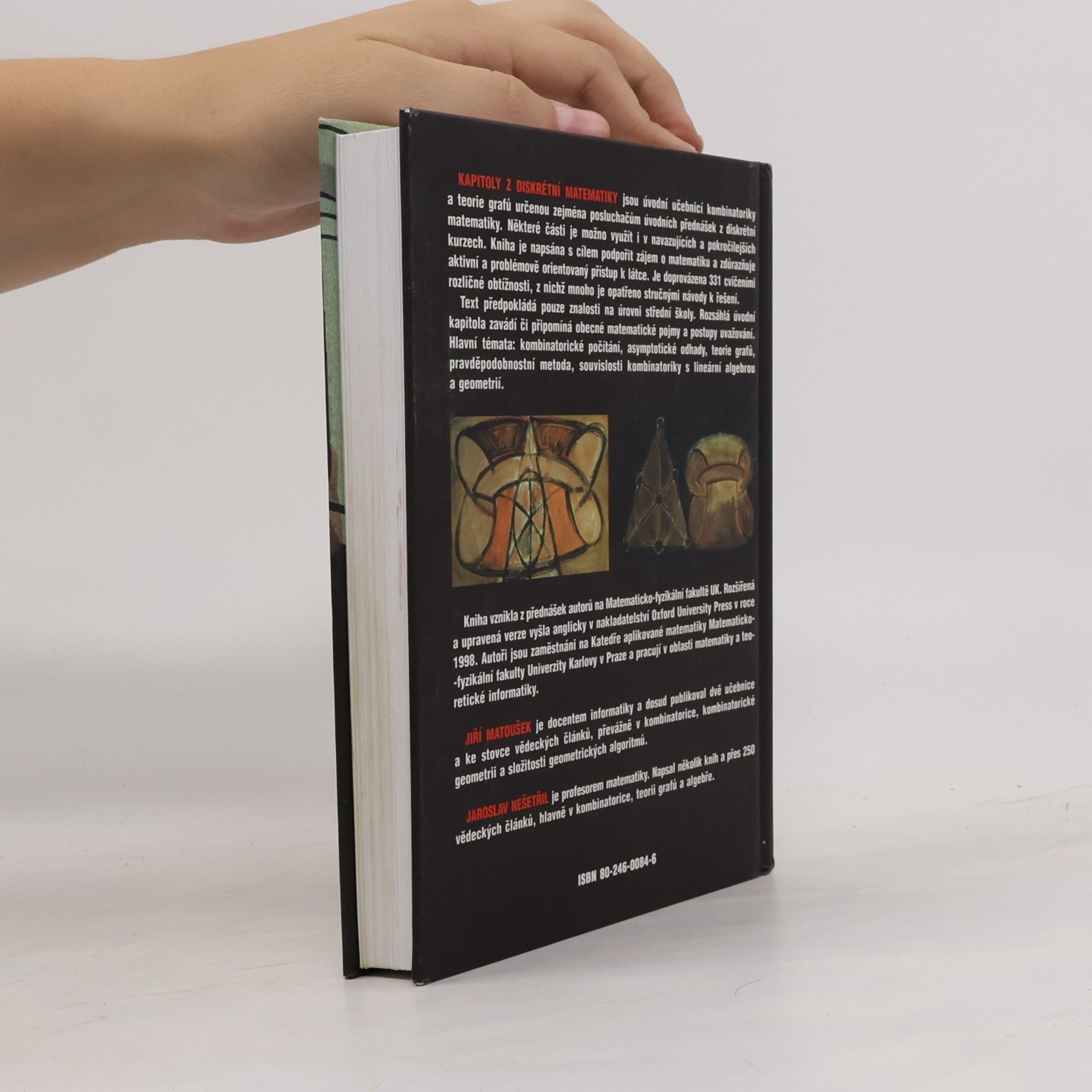 Jiří Matoušek Kapitoly z diskrétní matematiky