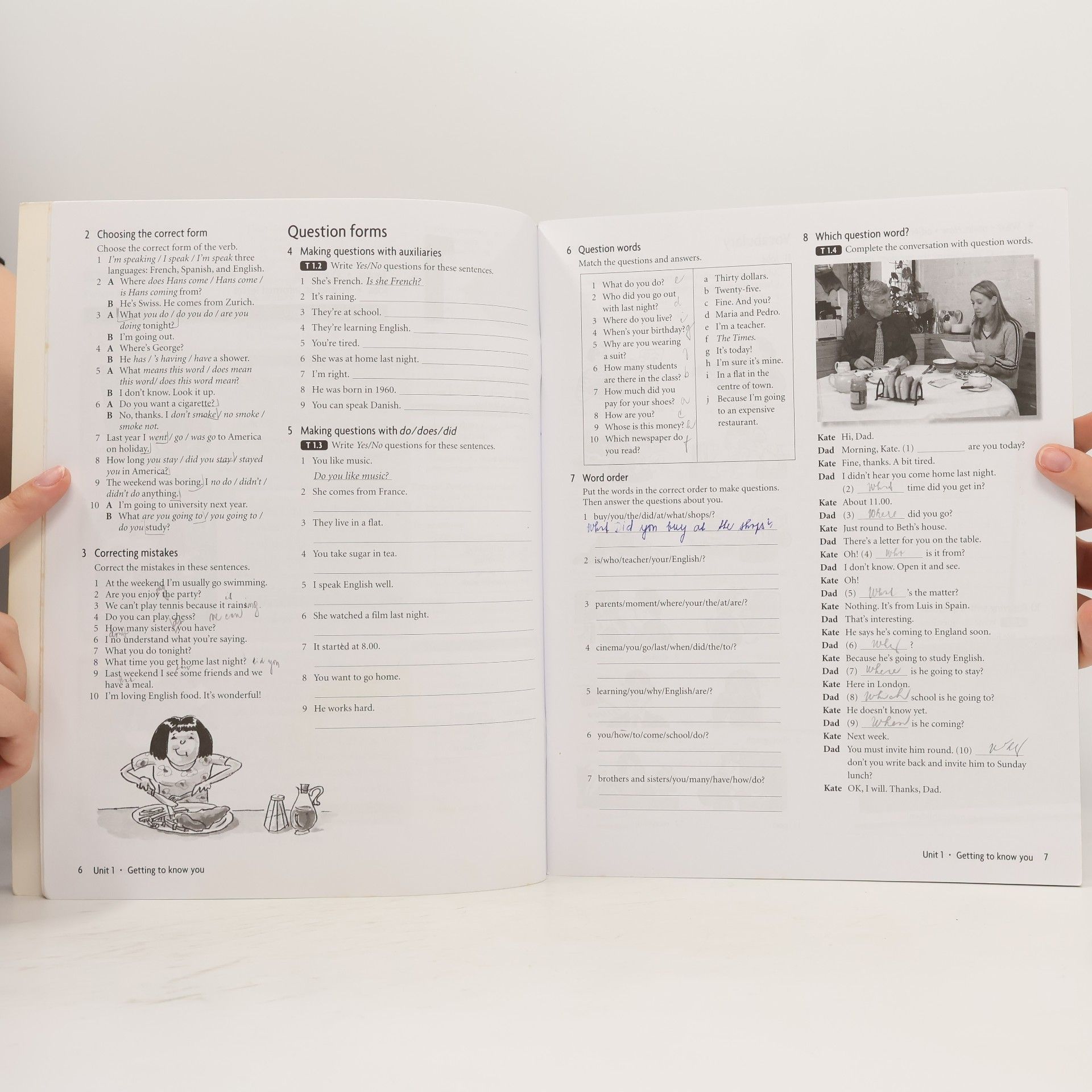 John Soars New Headway English course : pre-intermediate workbook with key