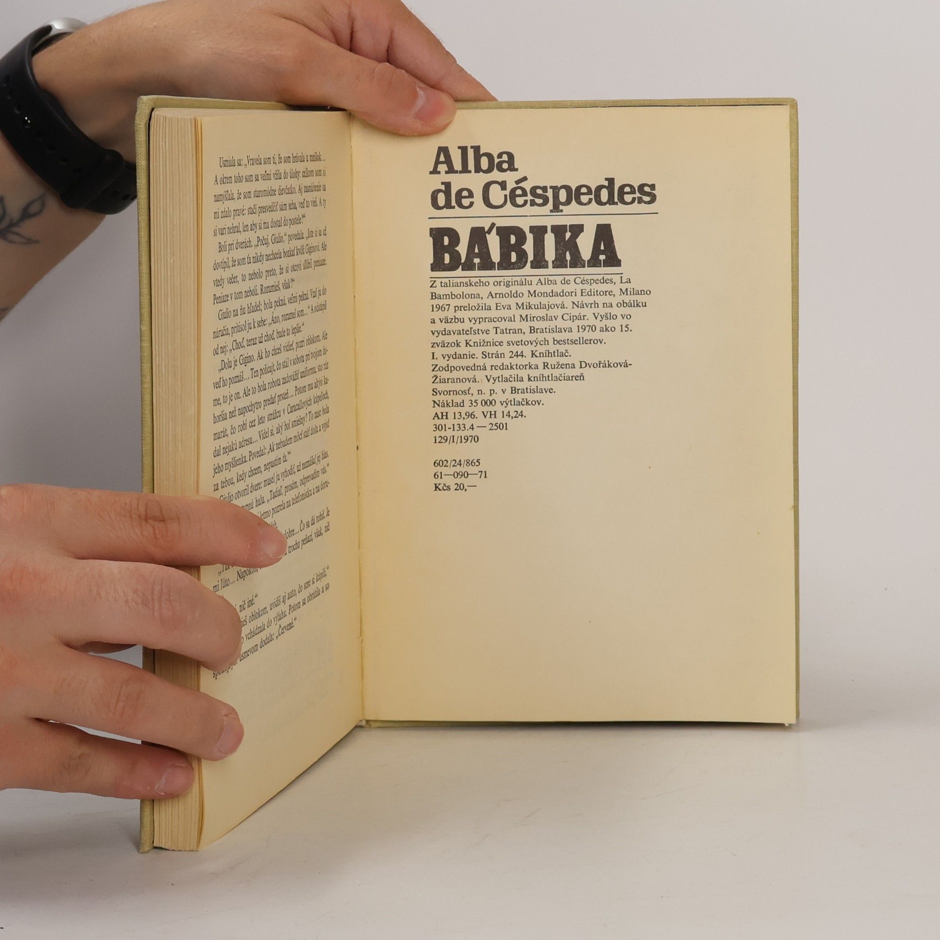 Alba De Céspedes Bábika