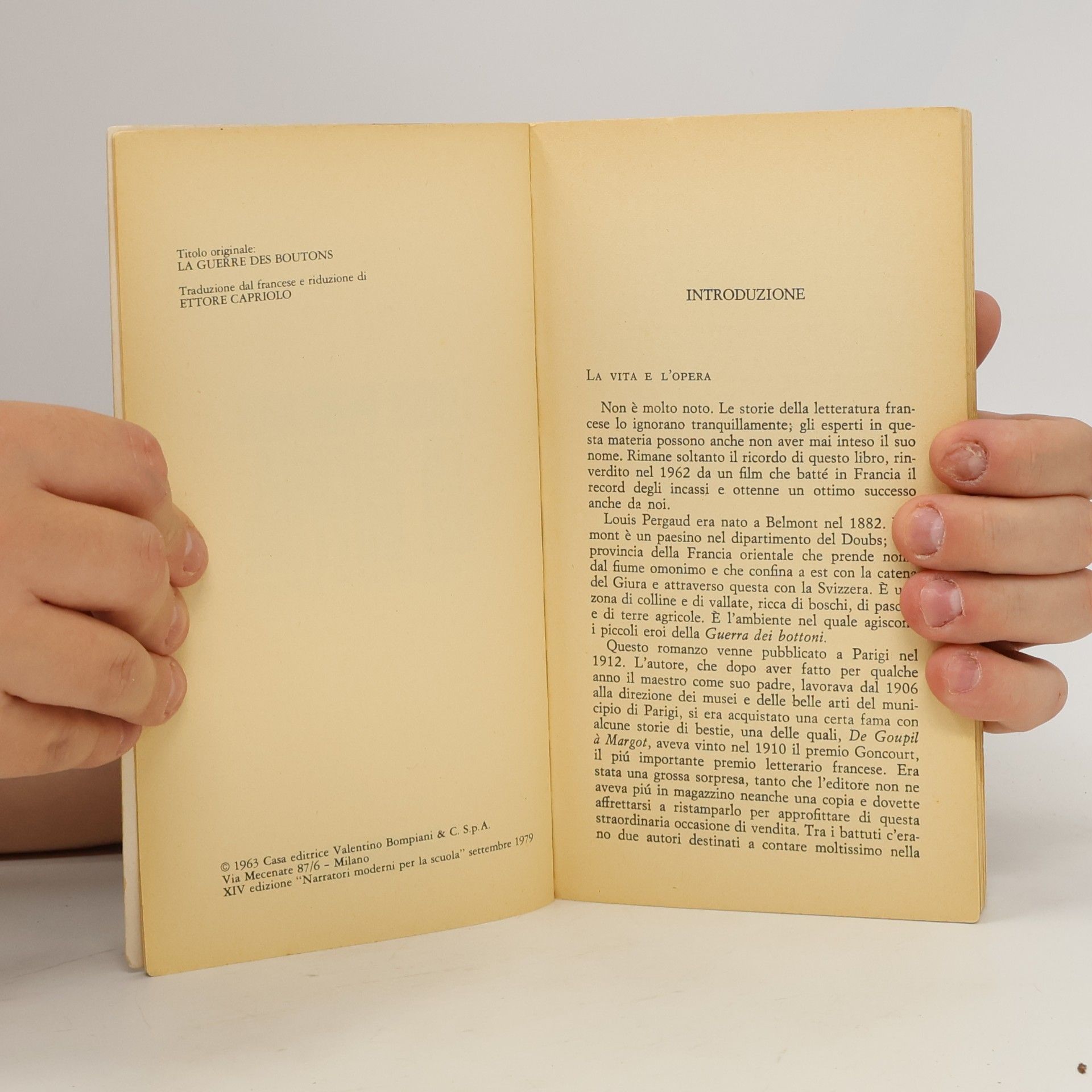 Louis Pergaud La guerra dei bottoni
