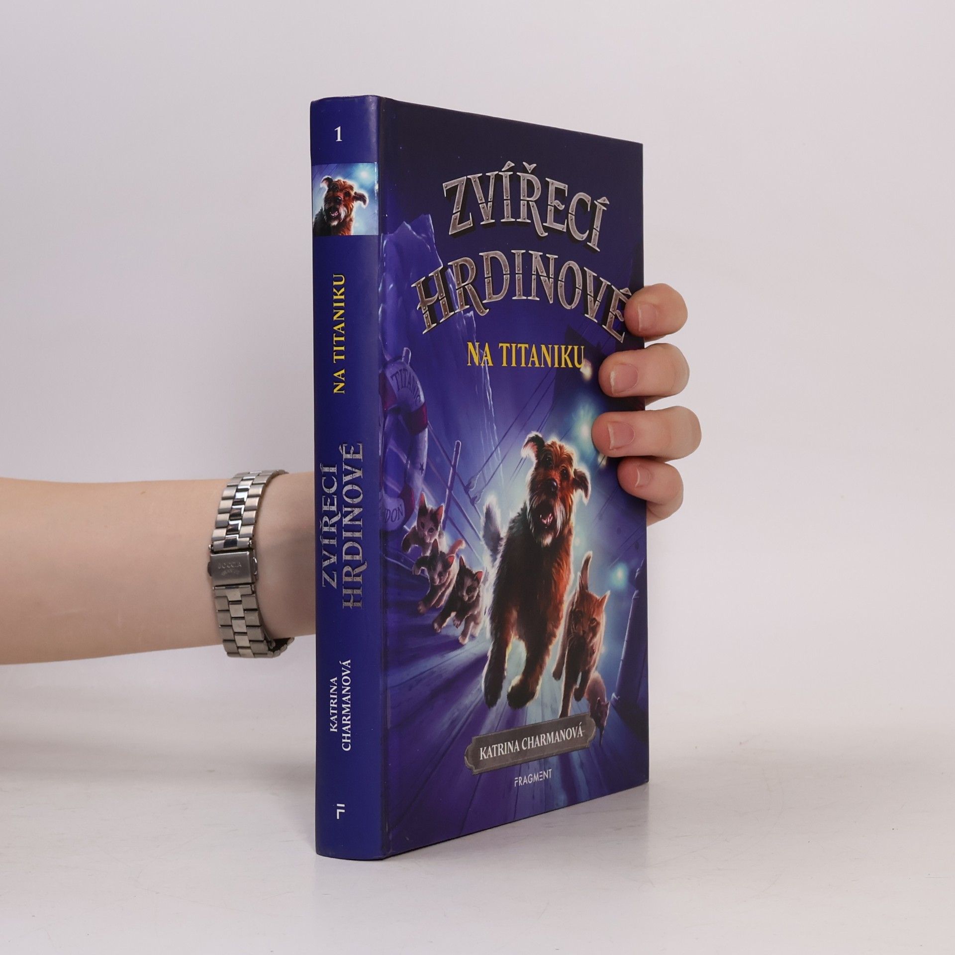 Katrina Charman Zvířecí hrdinové na Titaniku