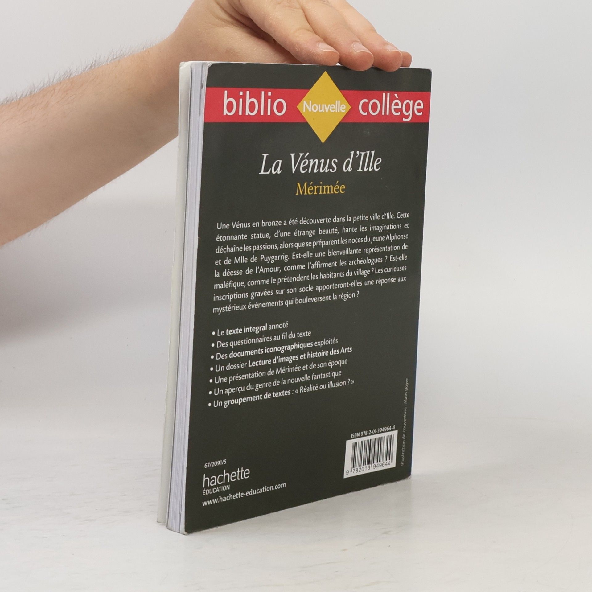 Claudine Grossir Biblio Collège - 13: La Vénus d'Ille