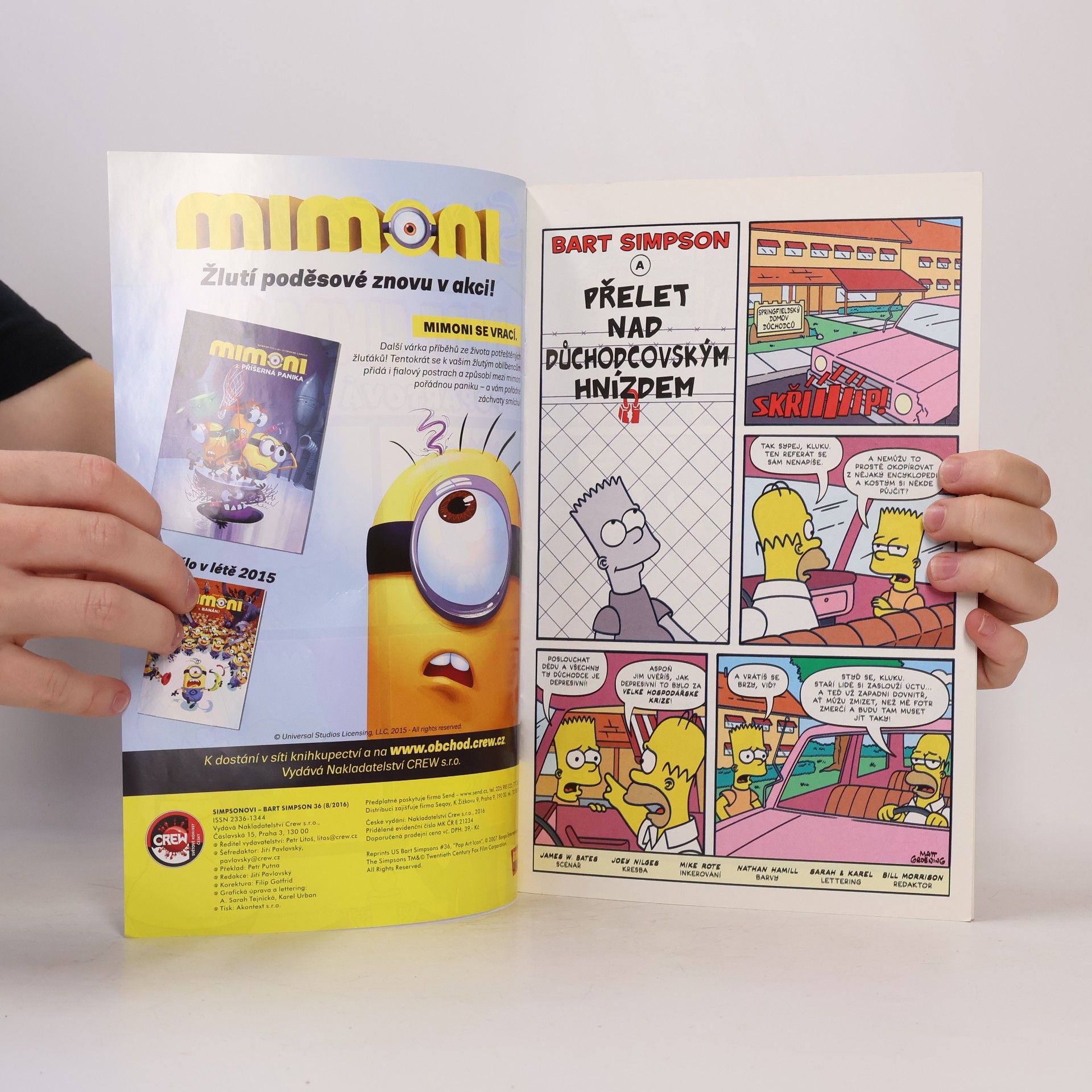 Various authors Simpsonovi. Bart Simpson 8/2016
