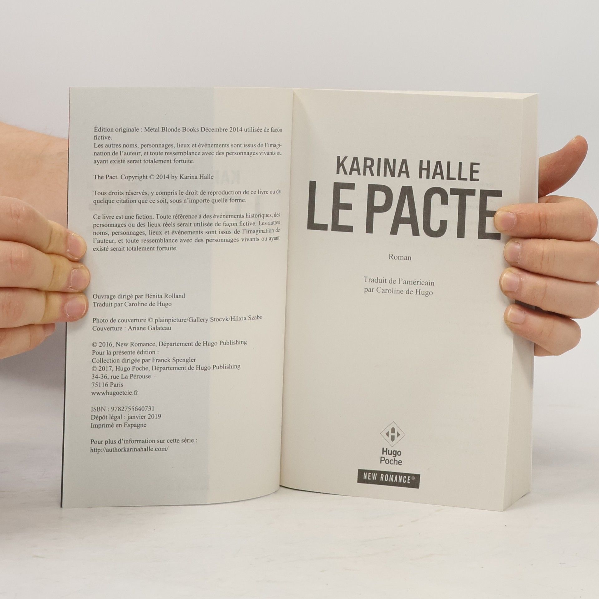 Karina Halle Le Pacte
