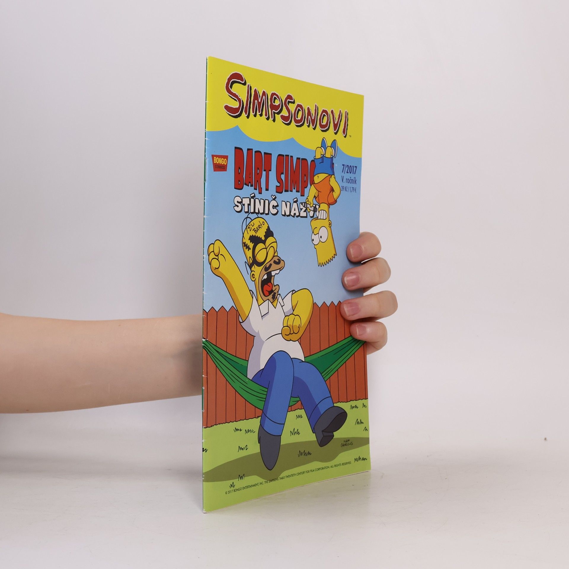 Petr Putna Simpsonovi - Bart Simpson. 7/2017