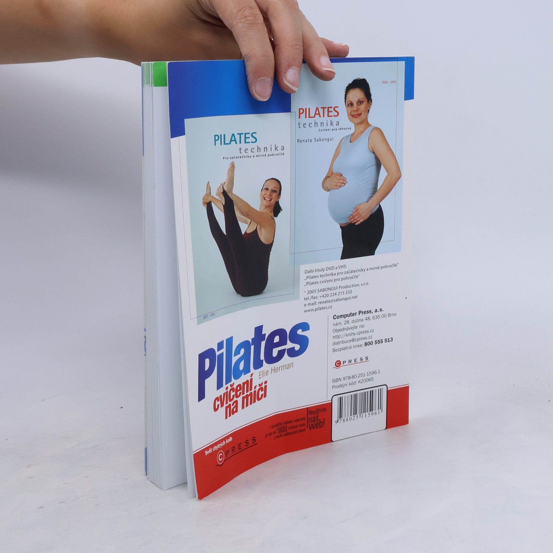 Ellie Herman Pilates cvičení na míči: Jak si zpevnit a zformovat celou postavu