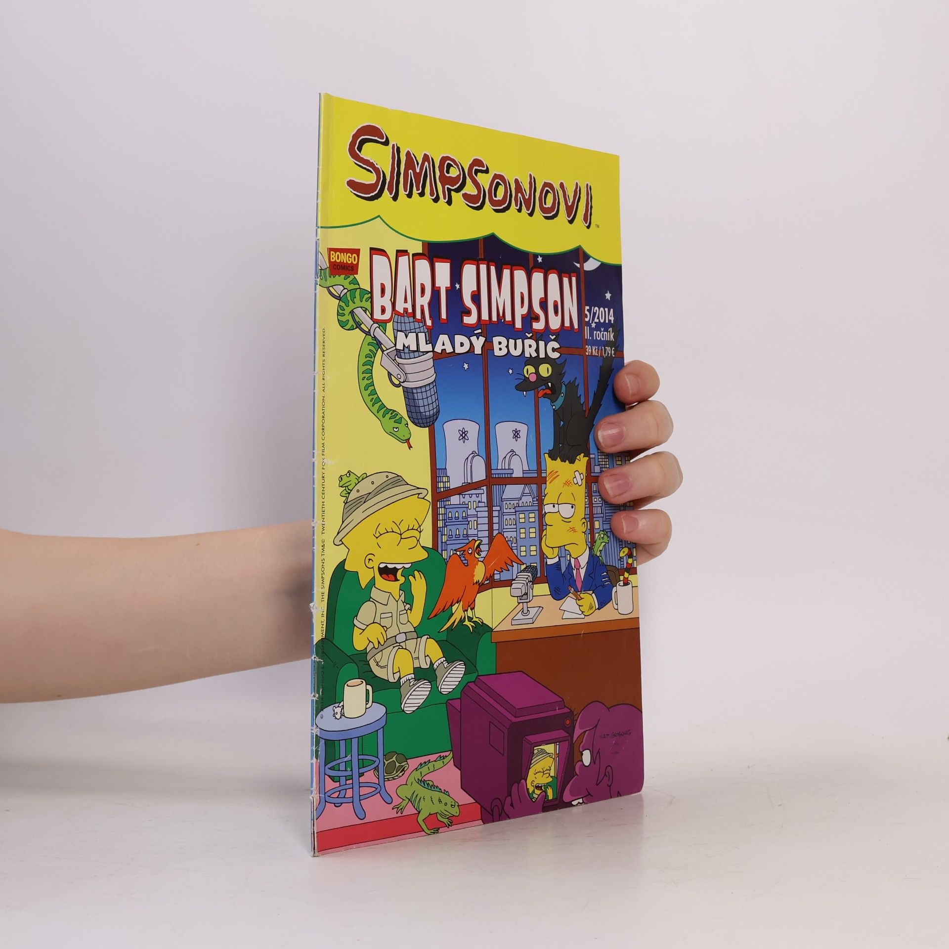 Auteurscollectief Simpsonovi. Bart Simpson. Mladý buřič. 5/2014