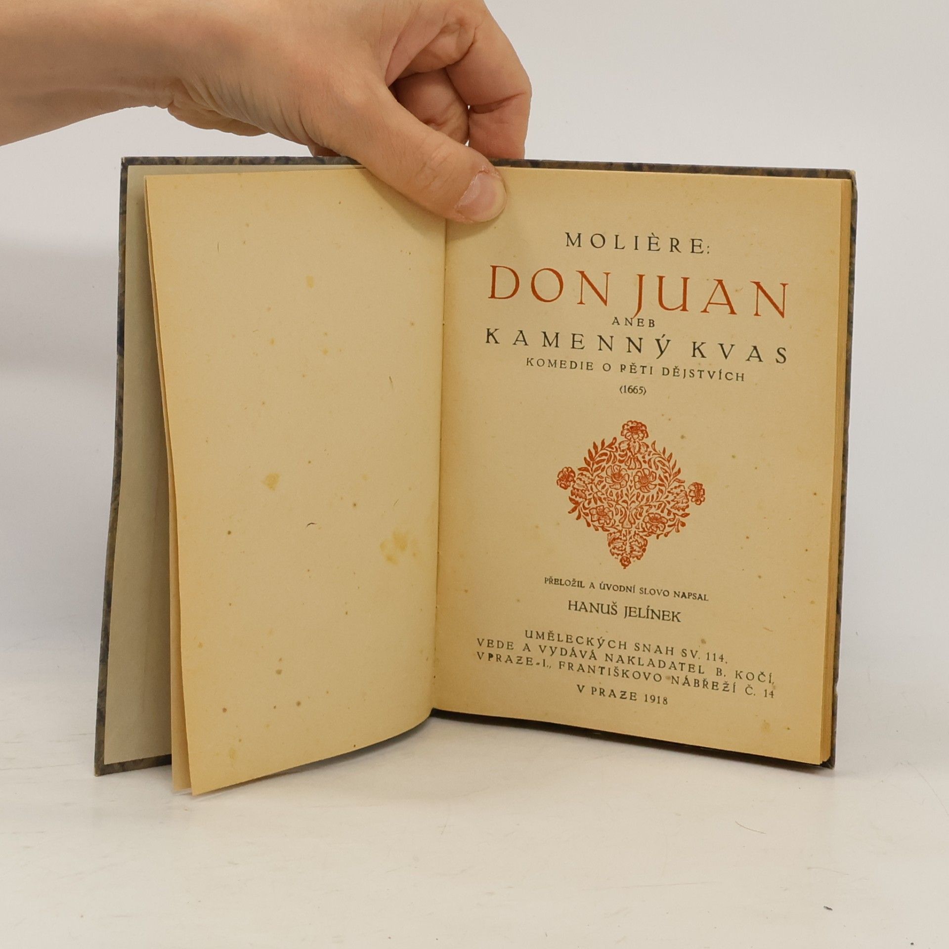 Molière Don Juan aneb Kamenný kvas