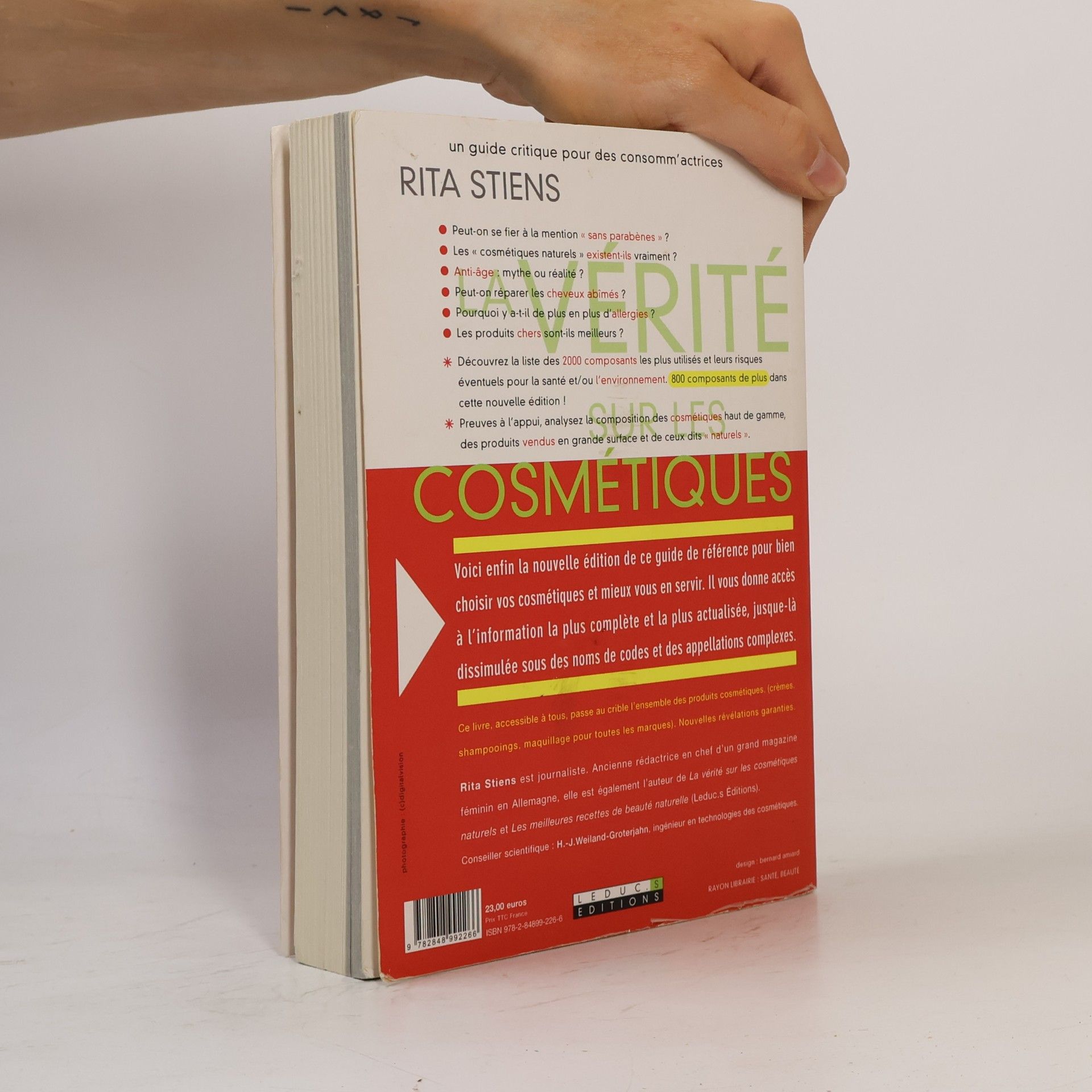 Rita Stiens La vérité sur les cosmétiques