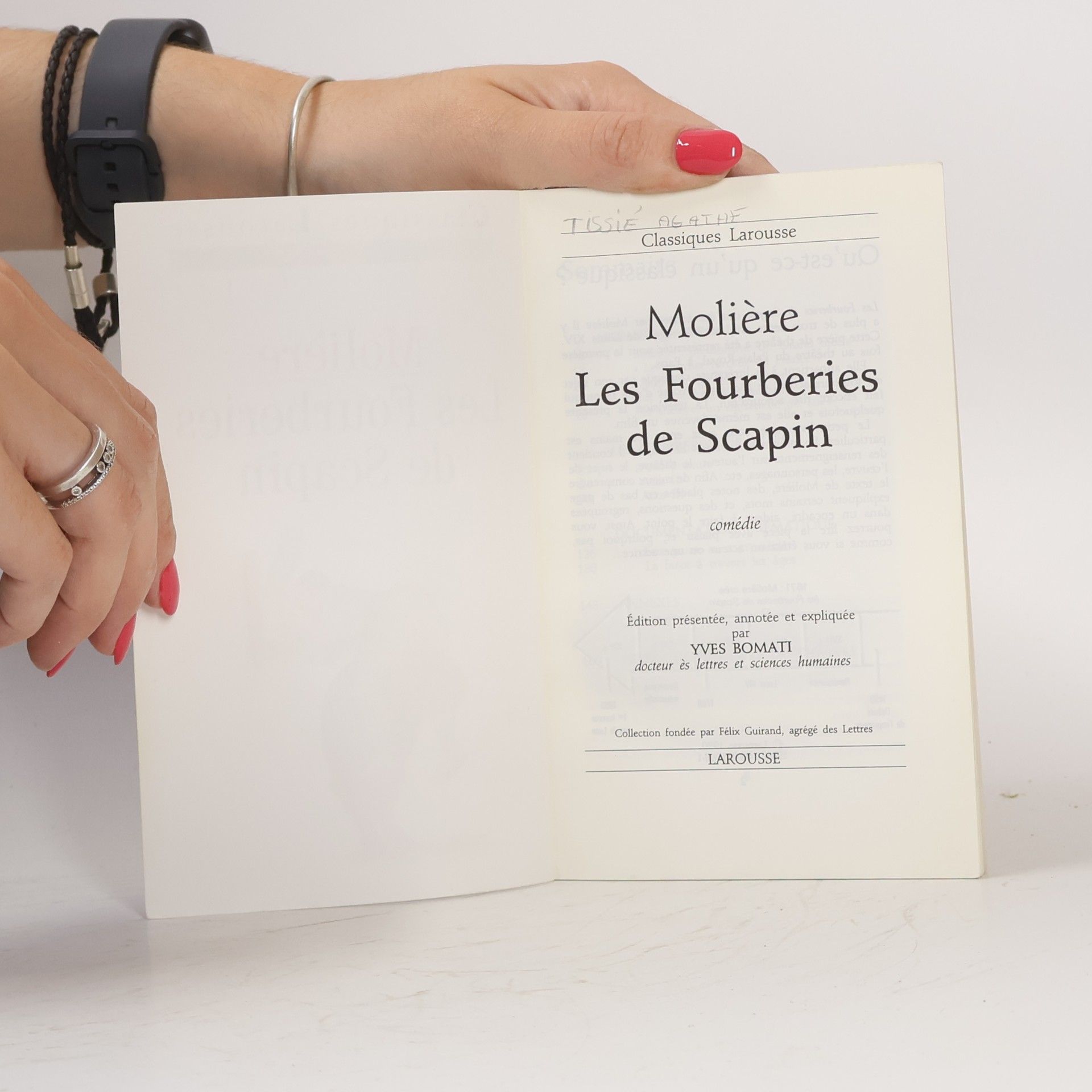 Molière Les fourberies de Scapin