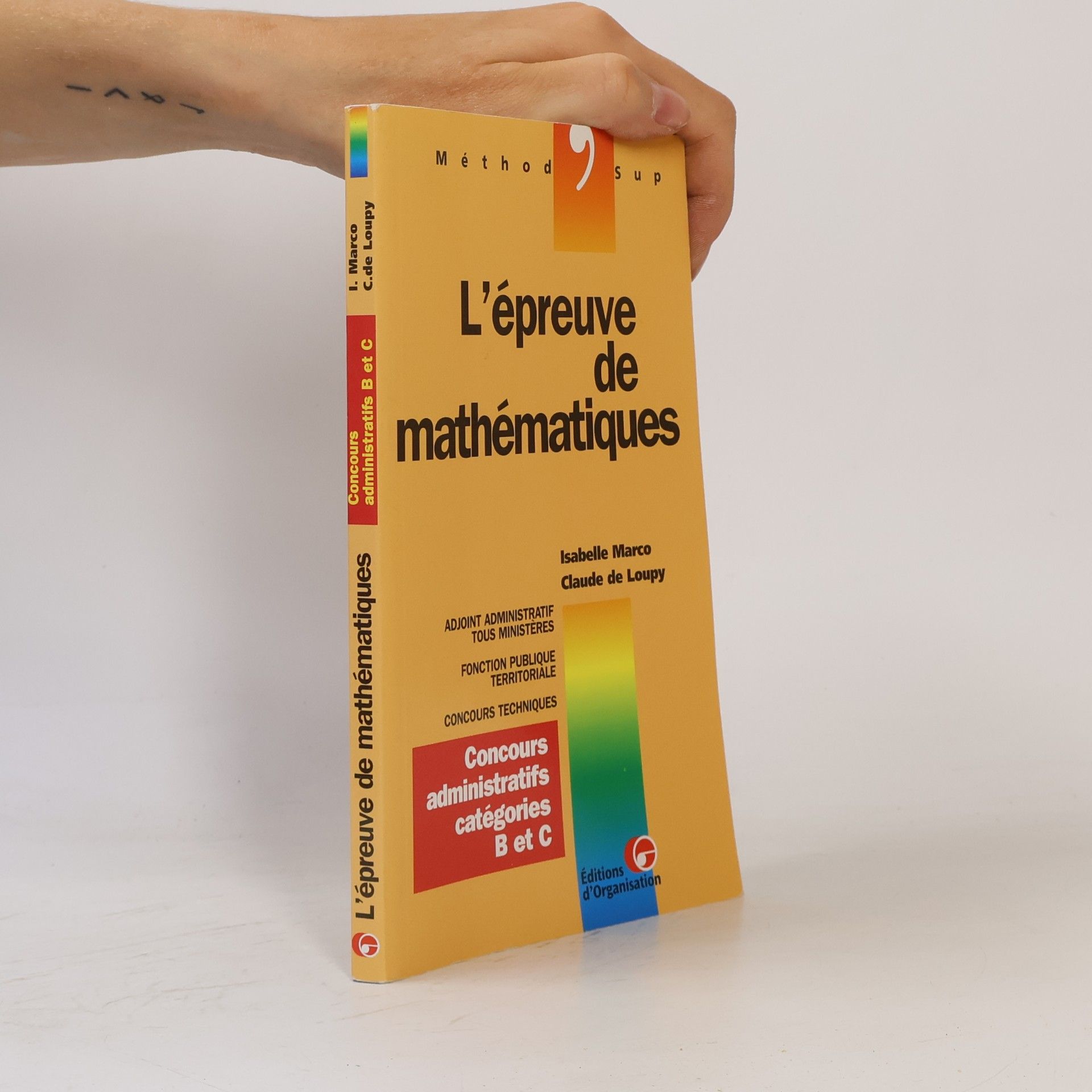 Claude de Loupy L'épreuve de mathématiques