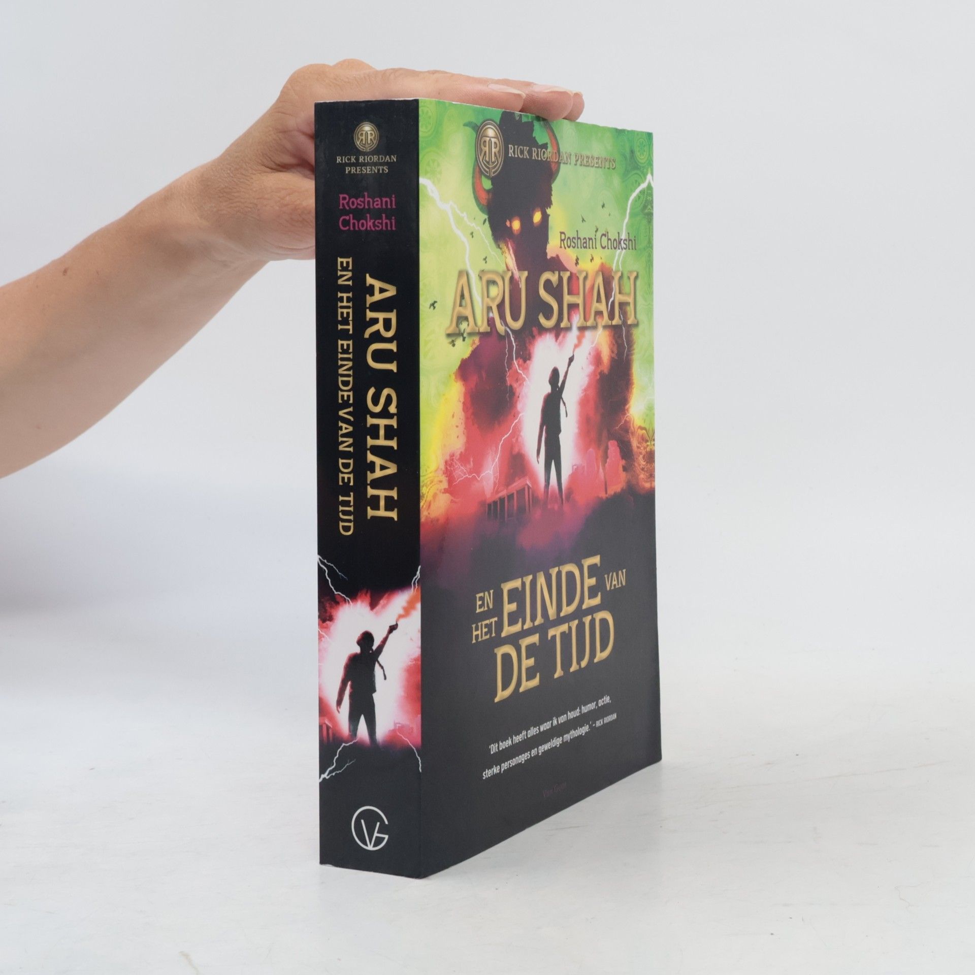 Roshani Chokshi Rick Riordan Presents: Aru Shah en het einde van de tijd