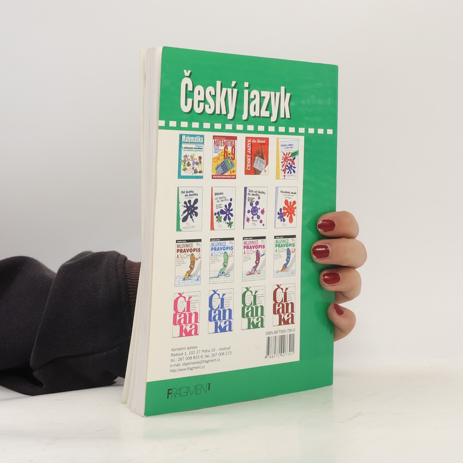 Renáta Drábová Český jazyk. Příprava k přijímacím zkouškám na osmiletá gymnázia