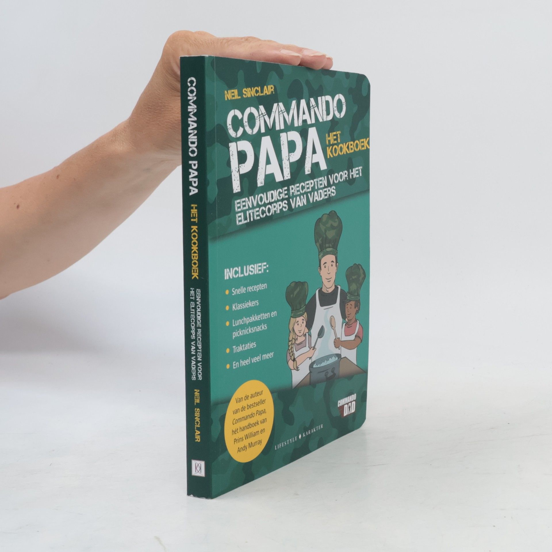 Neil Sinclair Commando papa: Het kookboek