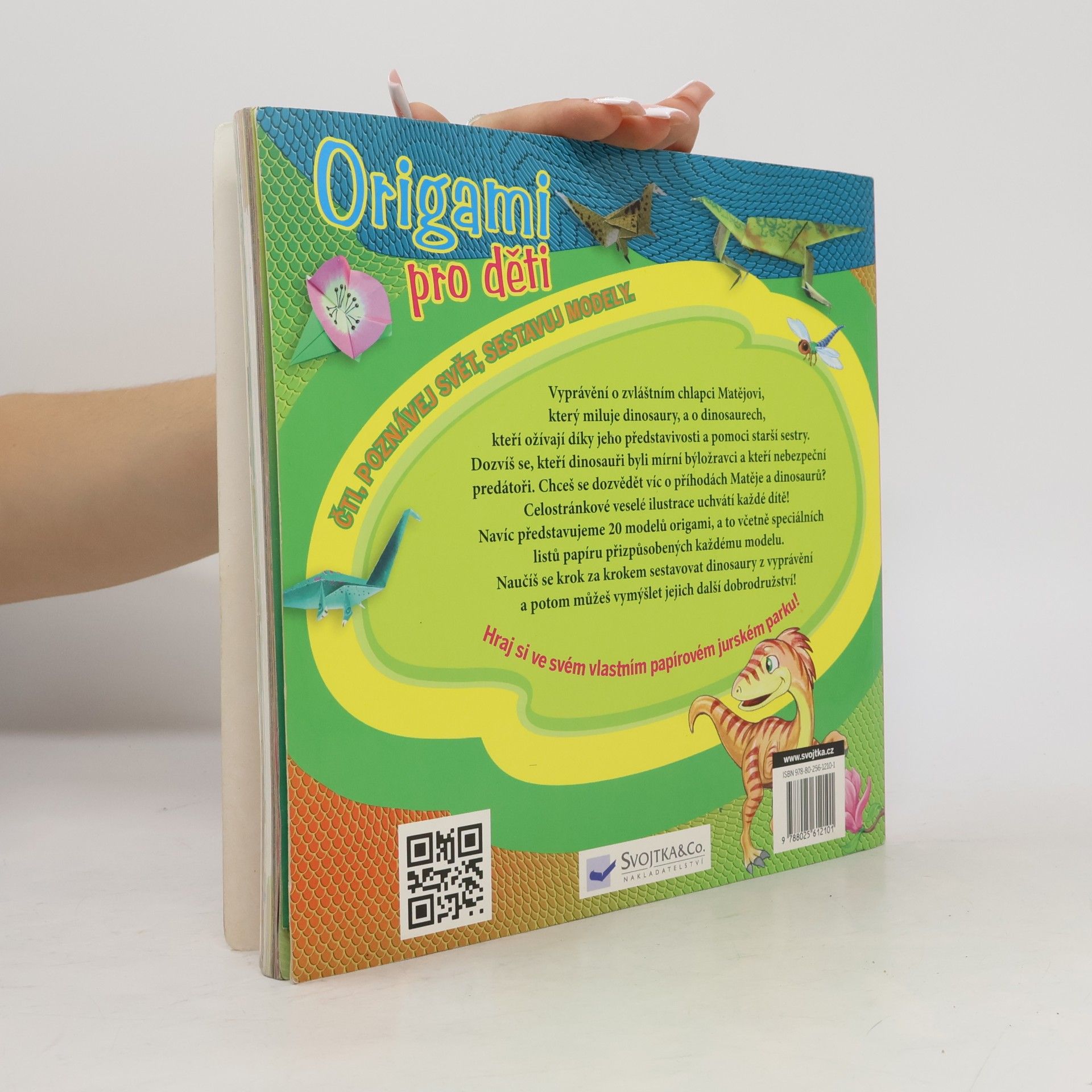 Kolektív autorov Origami pro děti Dinosauři
