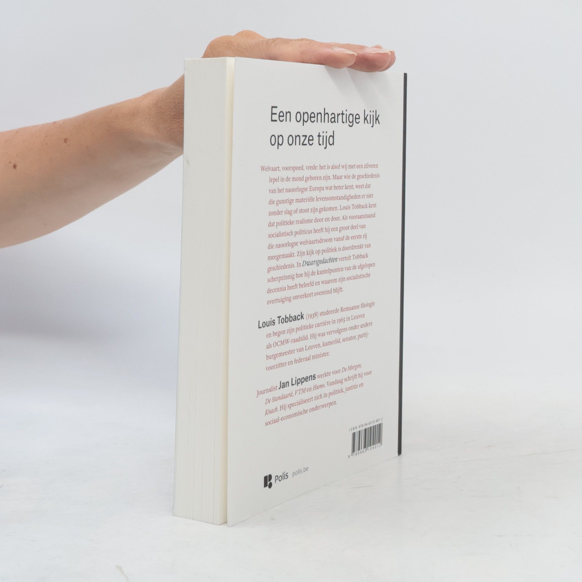 Louis Tobback Dwarsgedachten