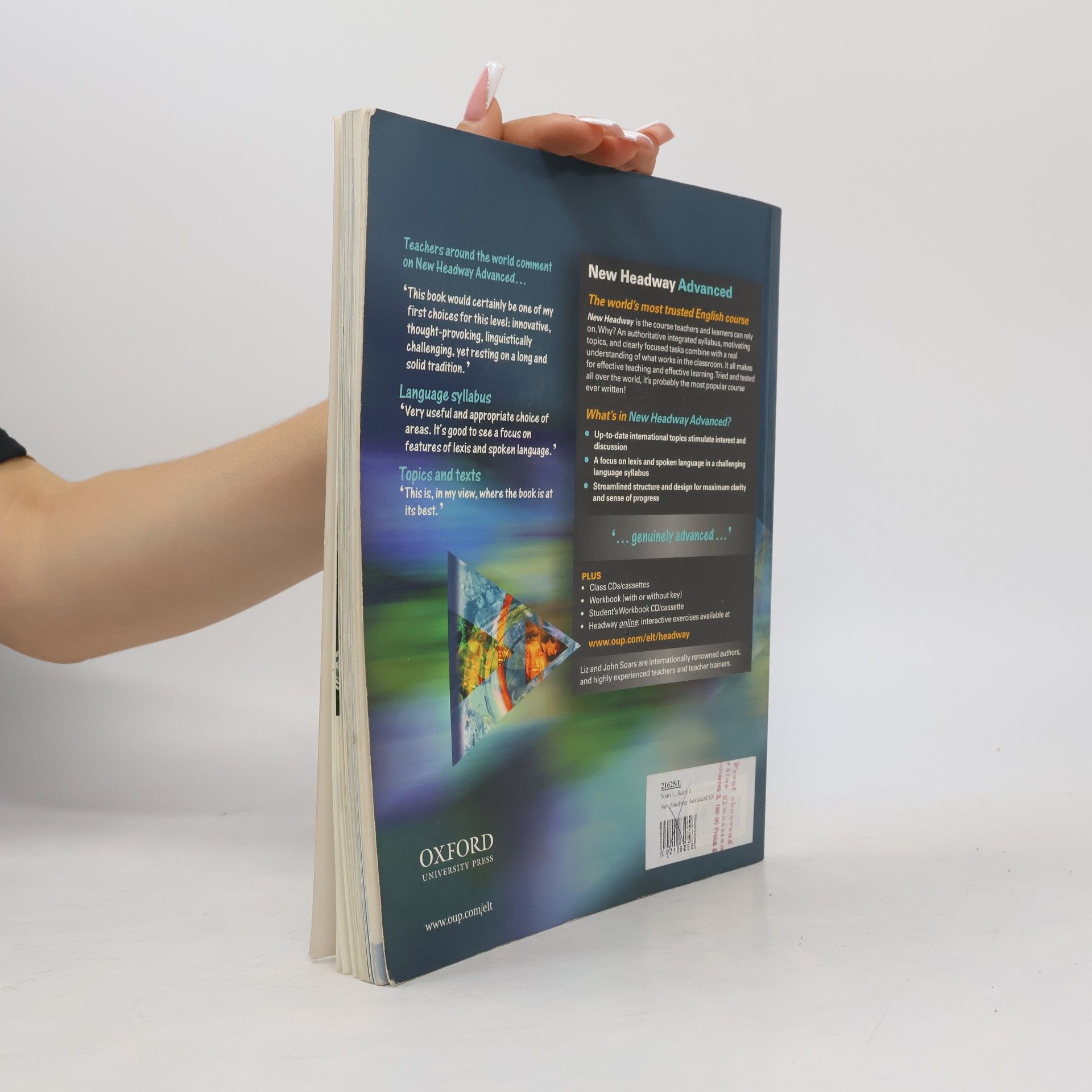 Liz Soars New Headway. Advanced. Student's book