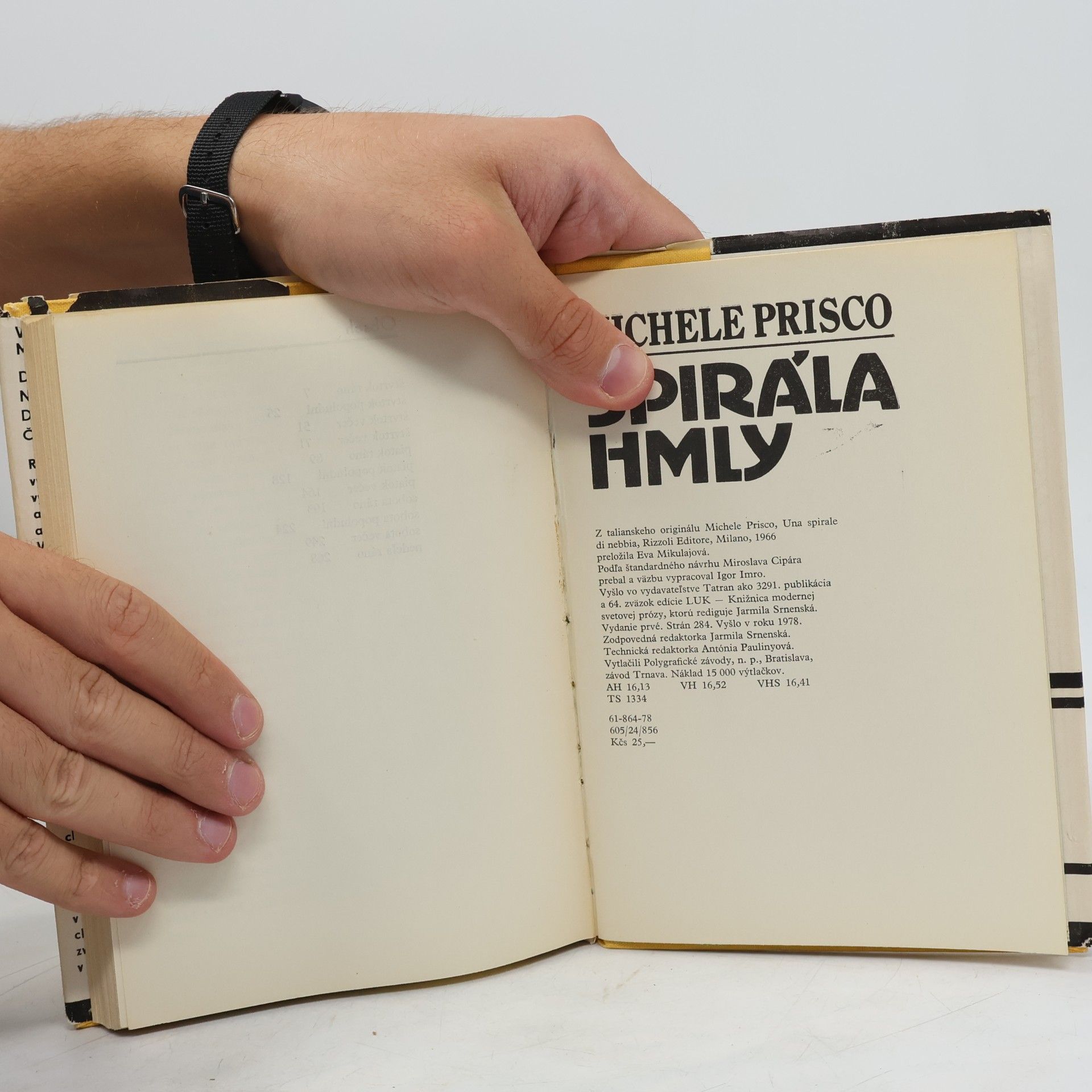 Michele Prisco Špirála hmly
